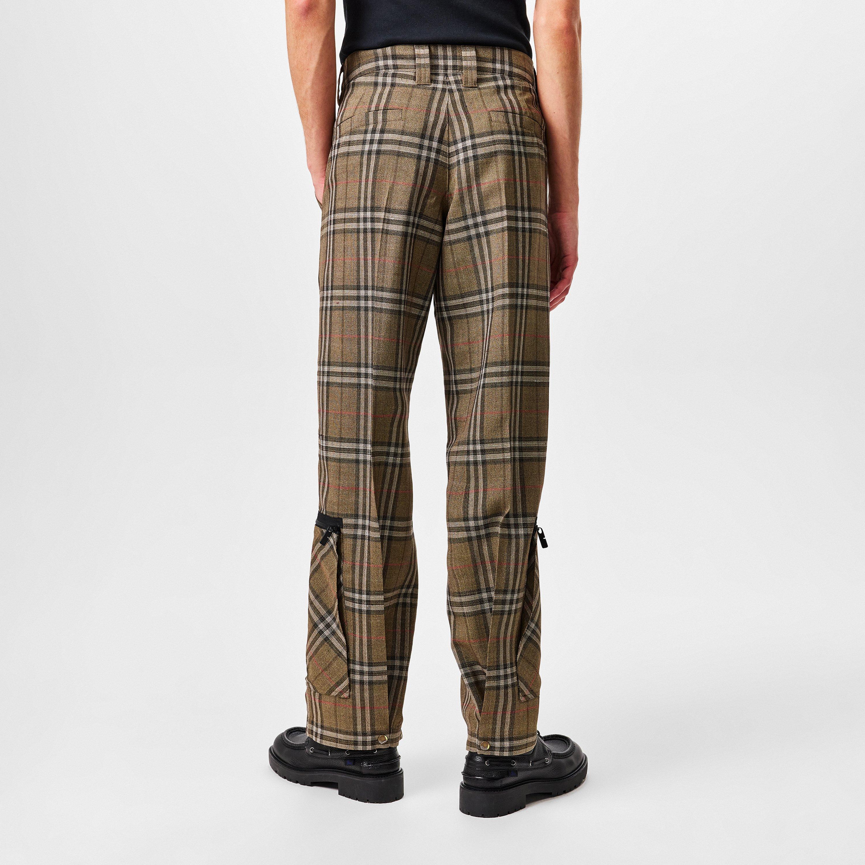 IP Check - Burberry - Men's Wool Tech Cargo Trousers - 4