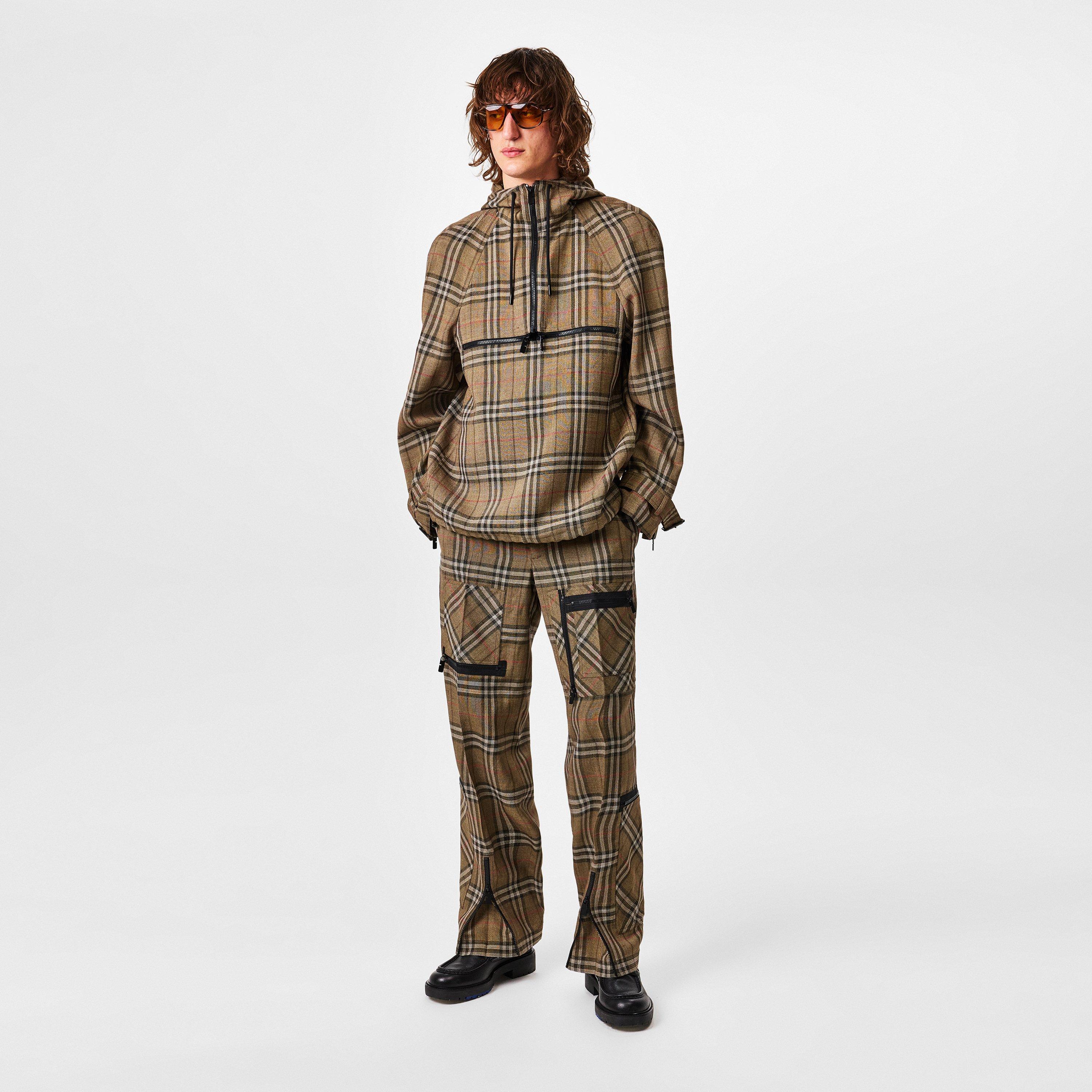 IP Check - Burberry - Men's Wool Tech Cargo Trousers - 6