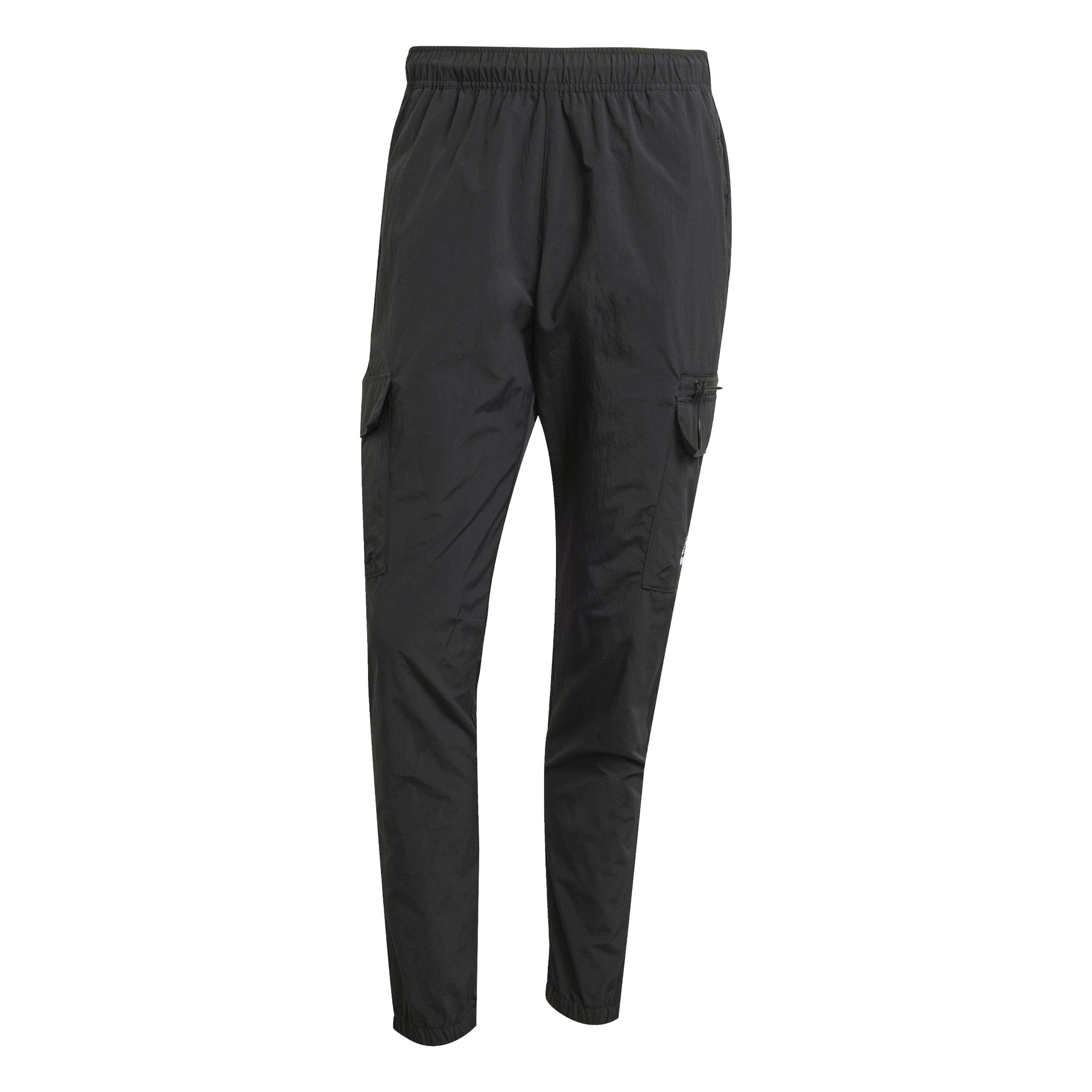 Black - adidas Originals - Men's Woven Cargo Trousers - 1