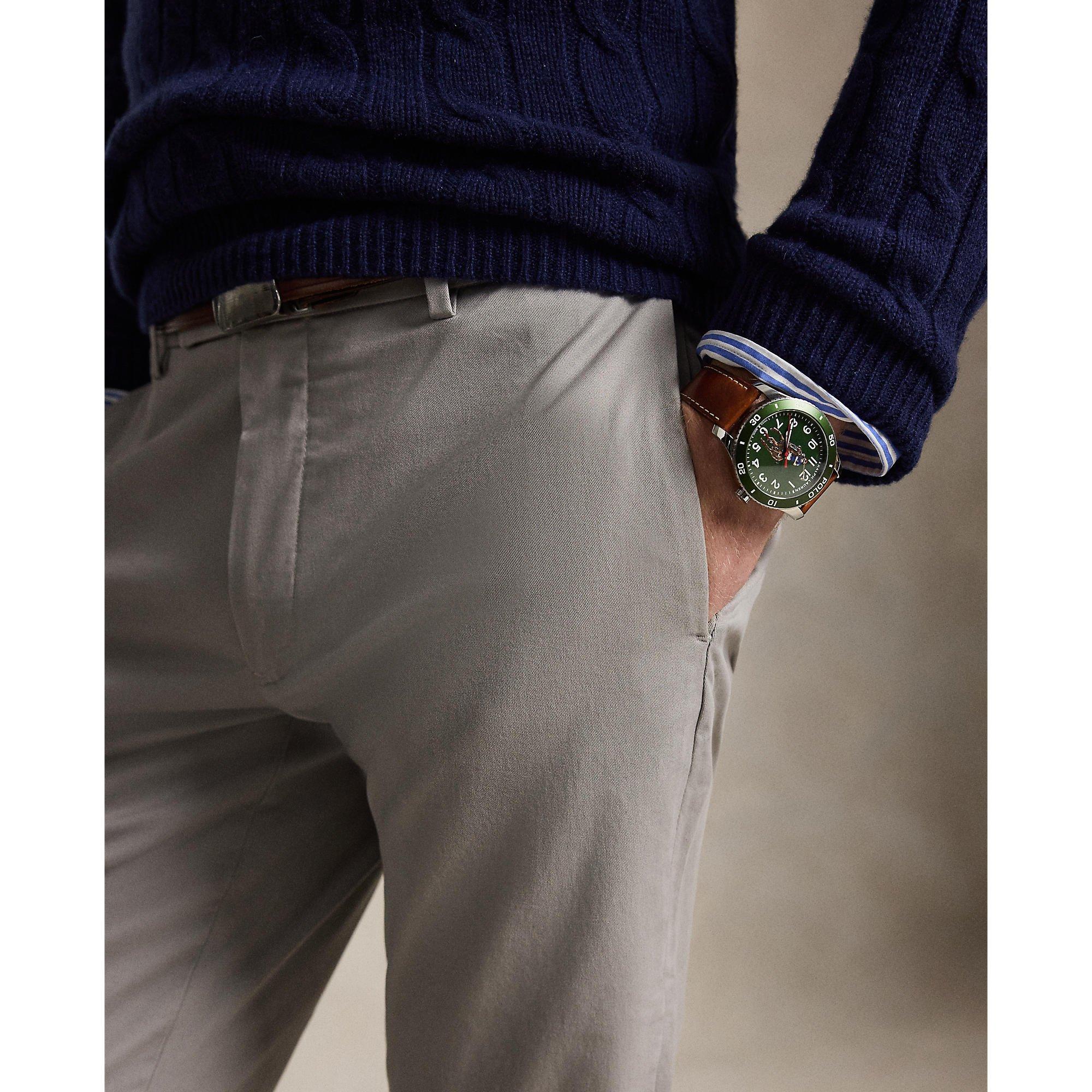 Grey Fog - Polo Ralph Lauren - Men's Chinos - 4