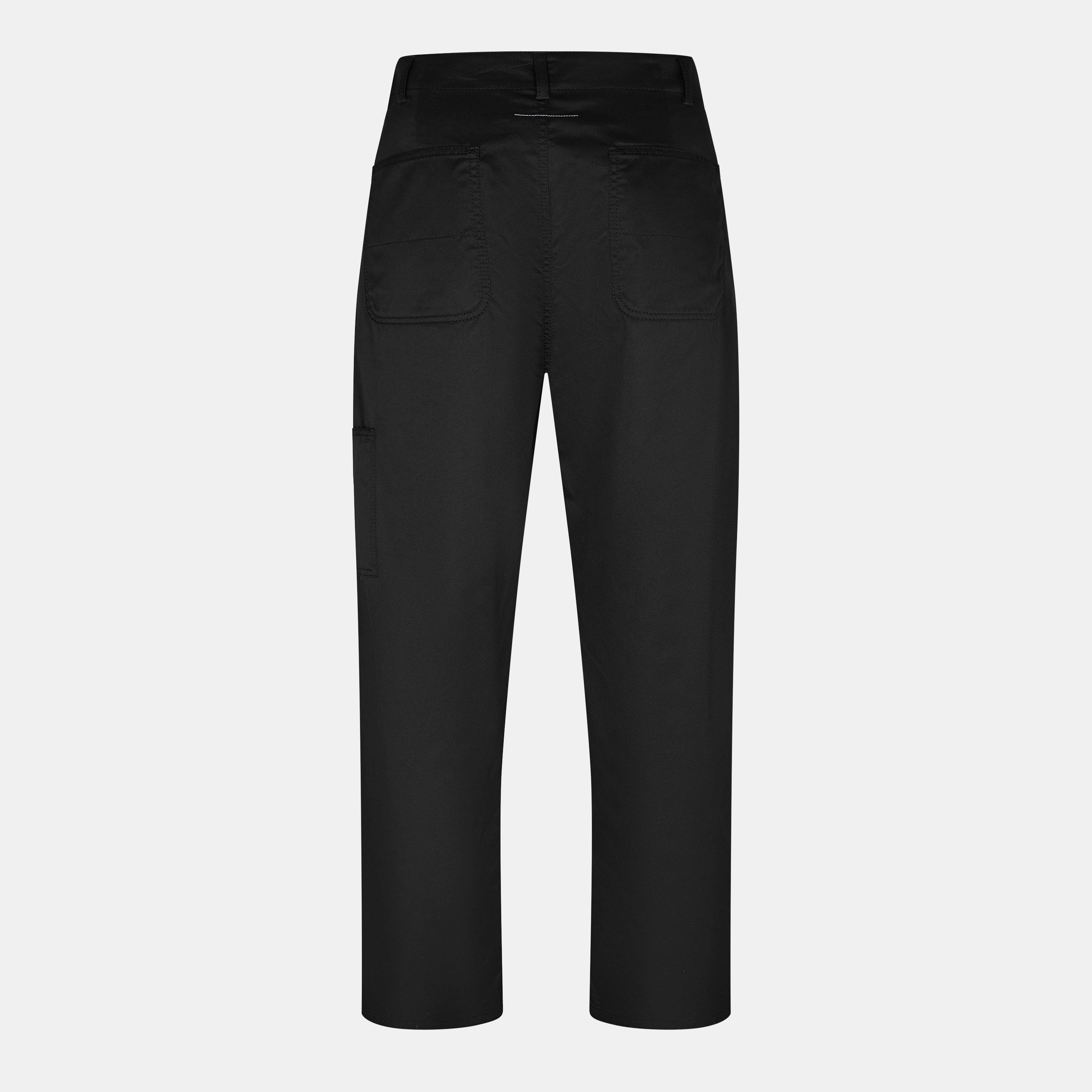 Black - MM6 Maison Margiela - Men's Carpenter Cargo Trousers - 2