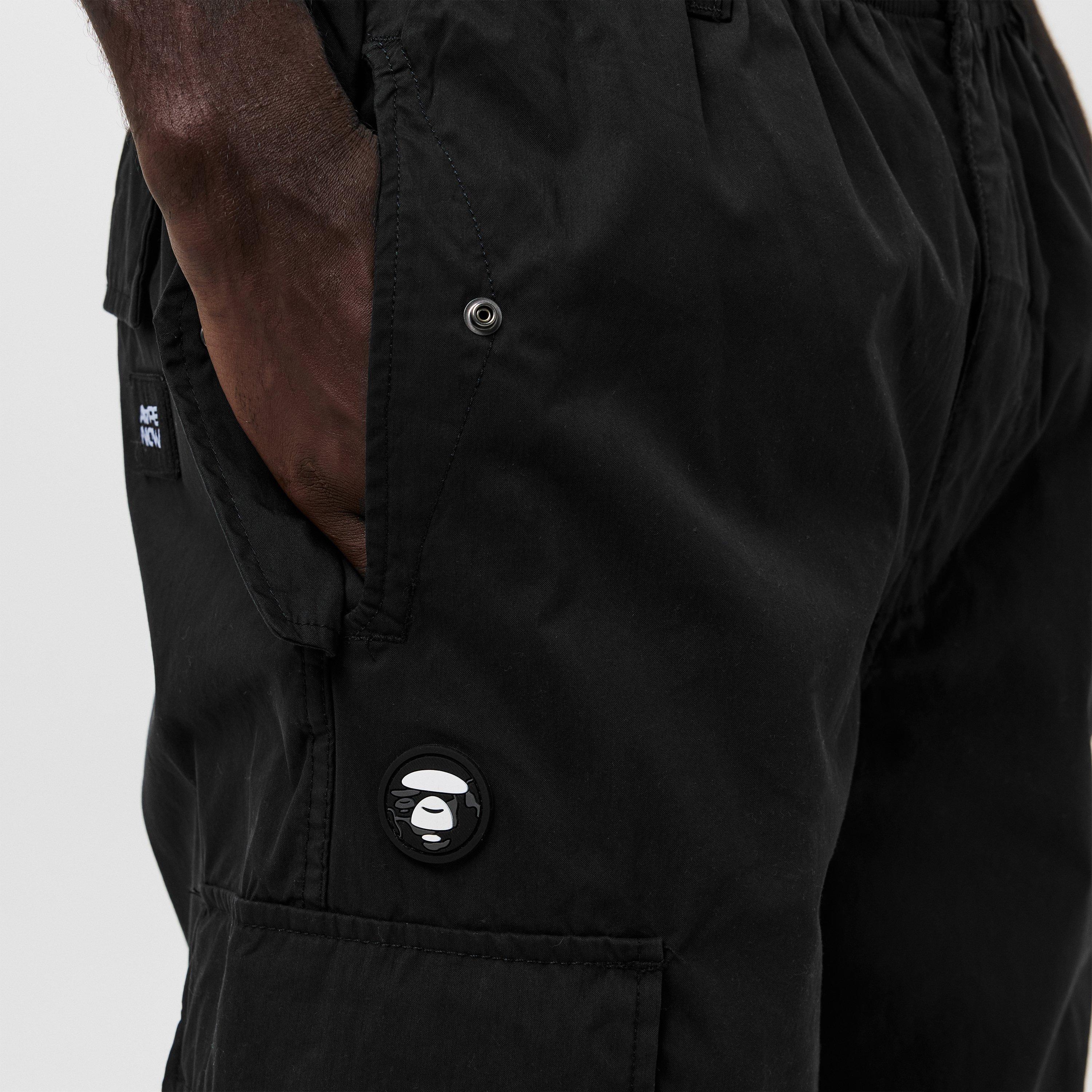 Black - AAPE - Men's Cargo Trousers - 5