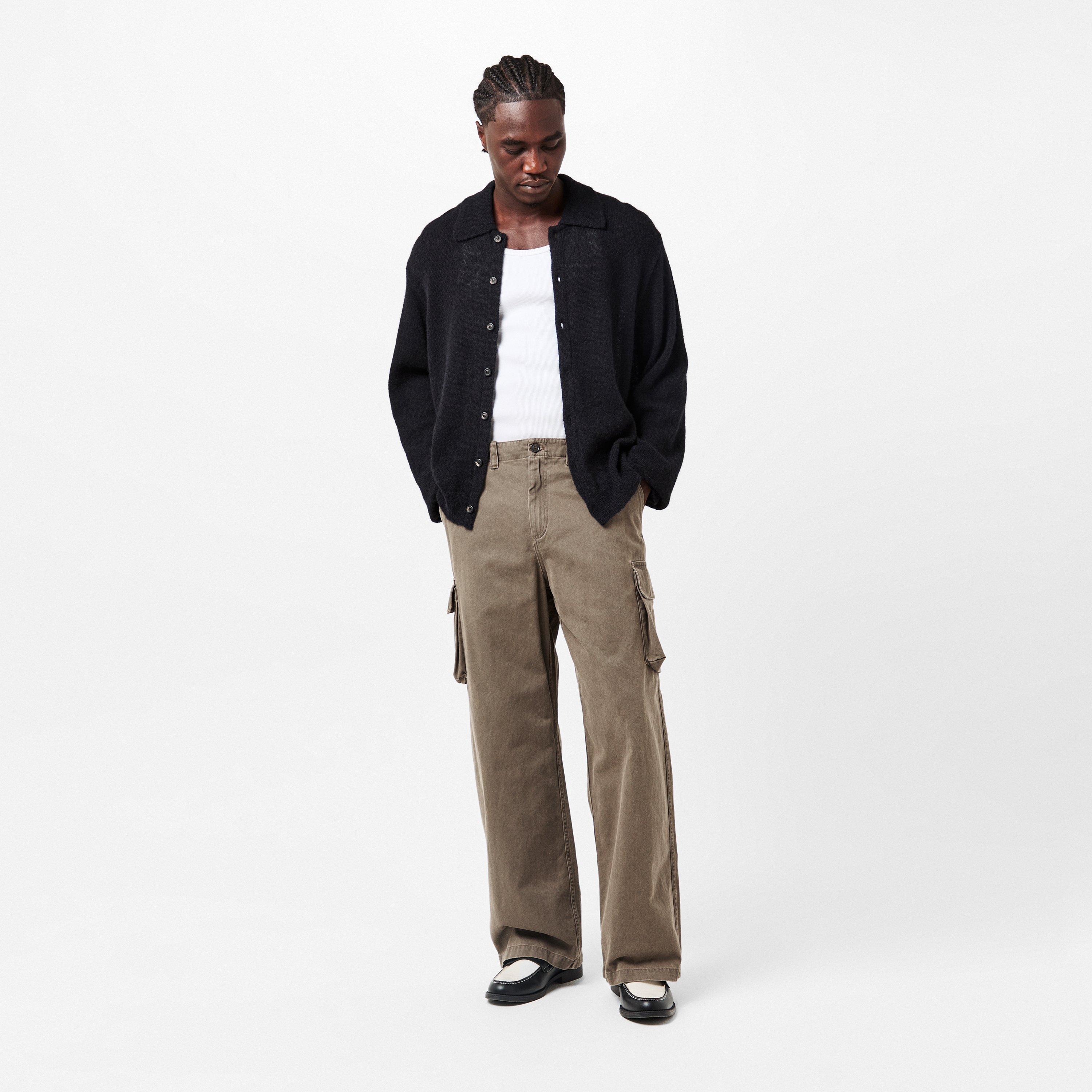 Ditch Wash Out - Our Legacy - Mount Cargo Wide-Leg Denim Trousers - 6
