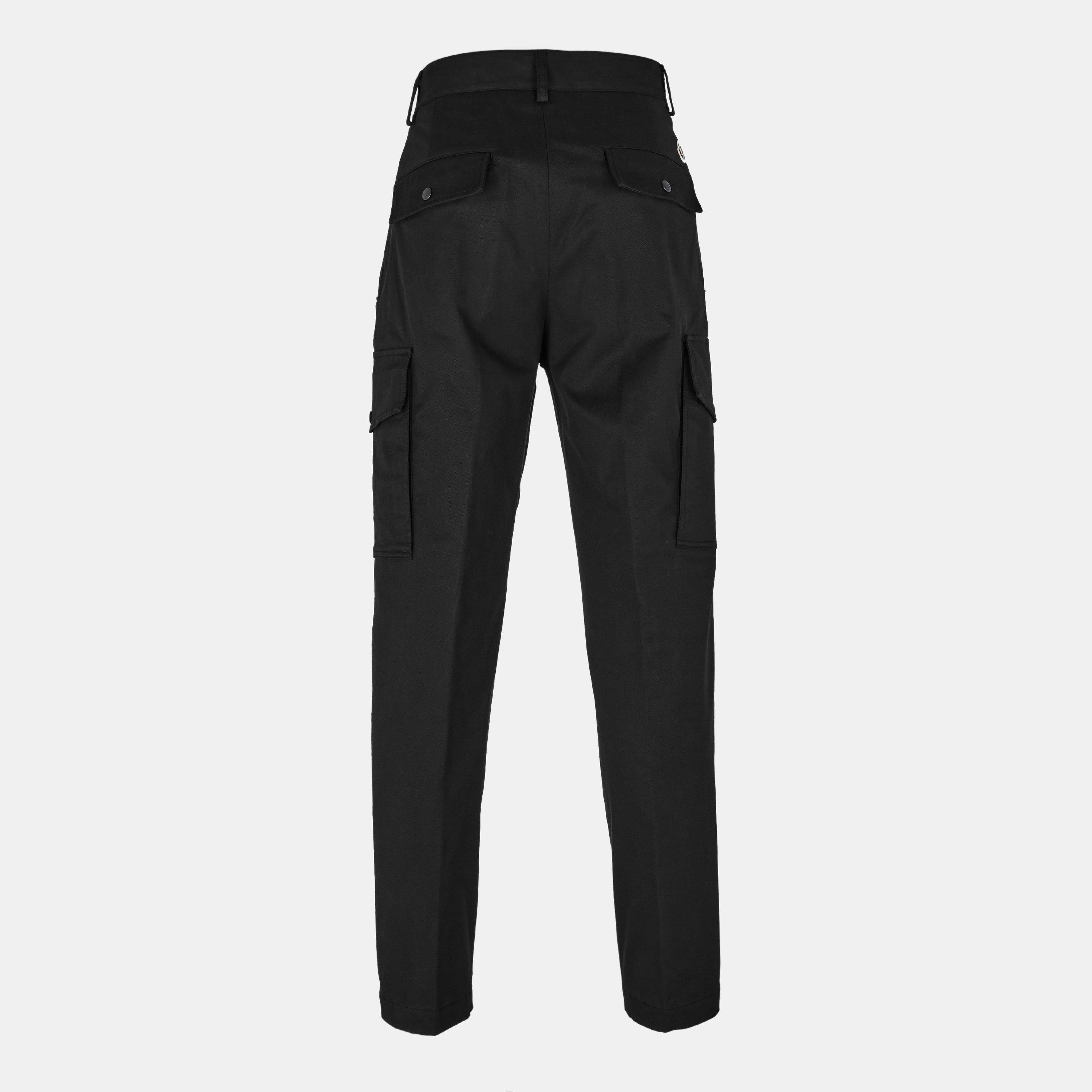 Black 999 - Moncler - Men's Cargo Trousers - 2