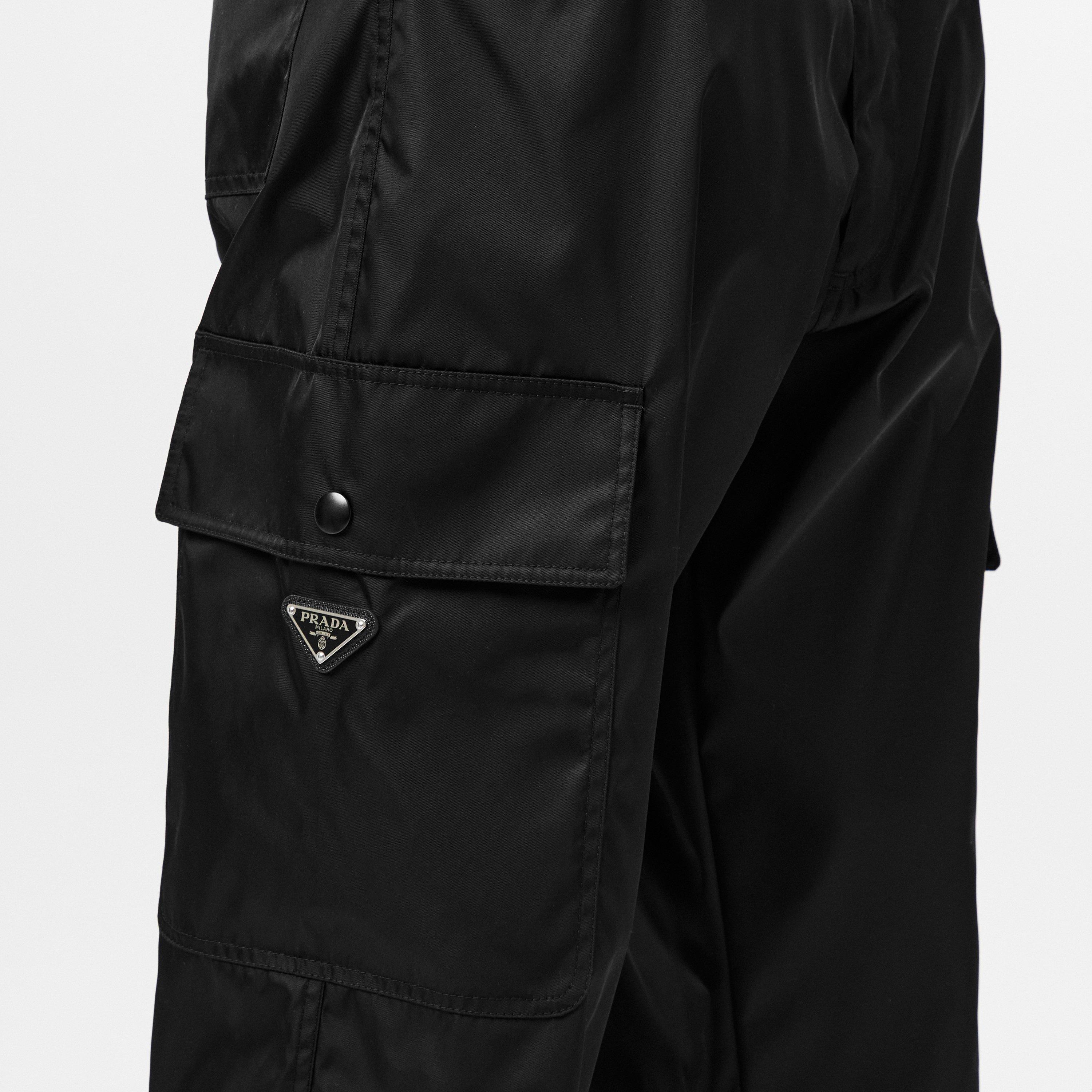 Black - Prada - Interlink Cargo Trousers - 5