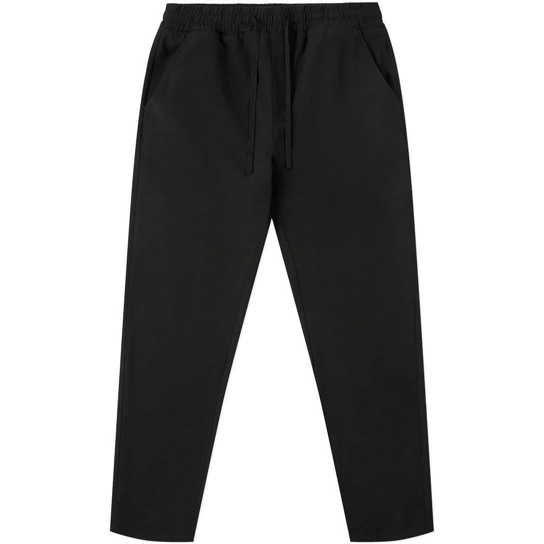 Black 001 - Prevu - Kylian Chino Trousers - 1