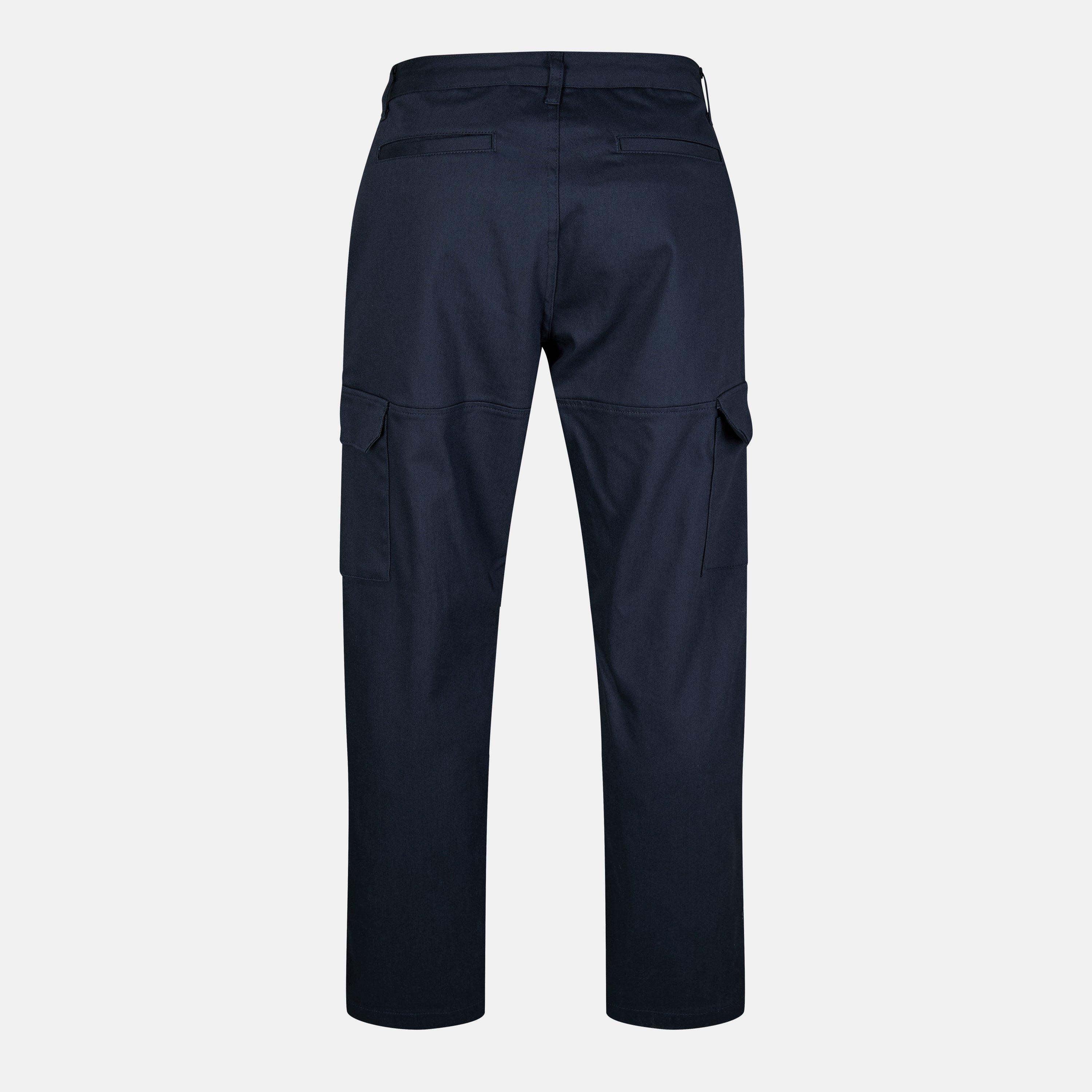 Navy - Daily Paper - Men's Relaxed Fit Cargo Trousers - 2