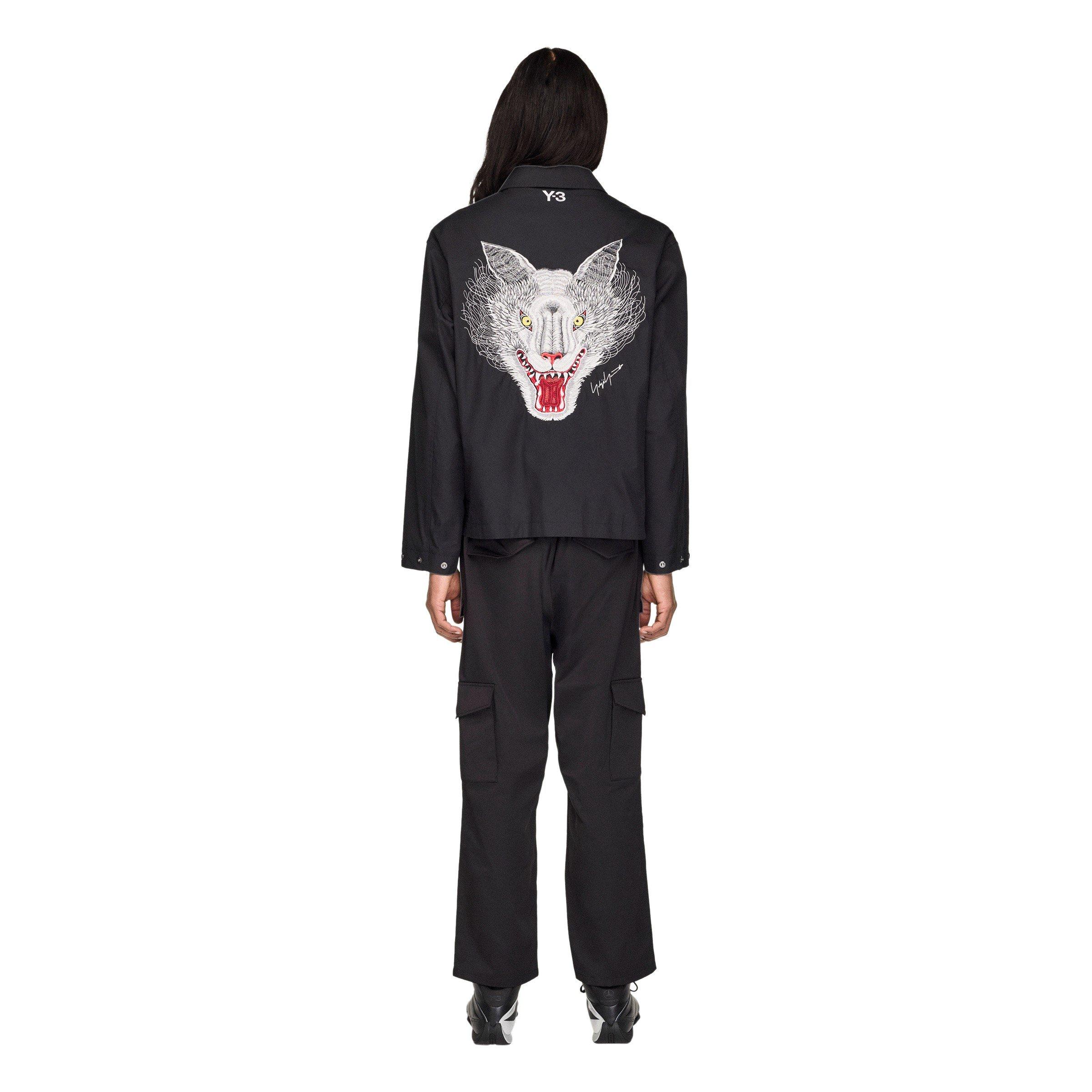 Black - Y3 - Mens Mercedes Cargo Trousers - 5