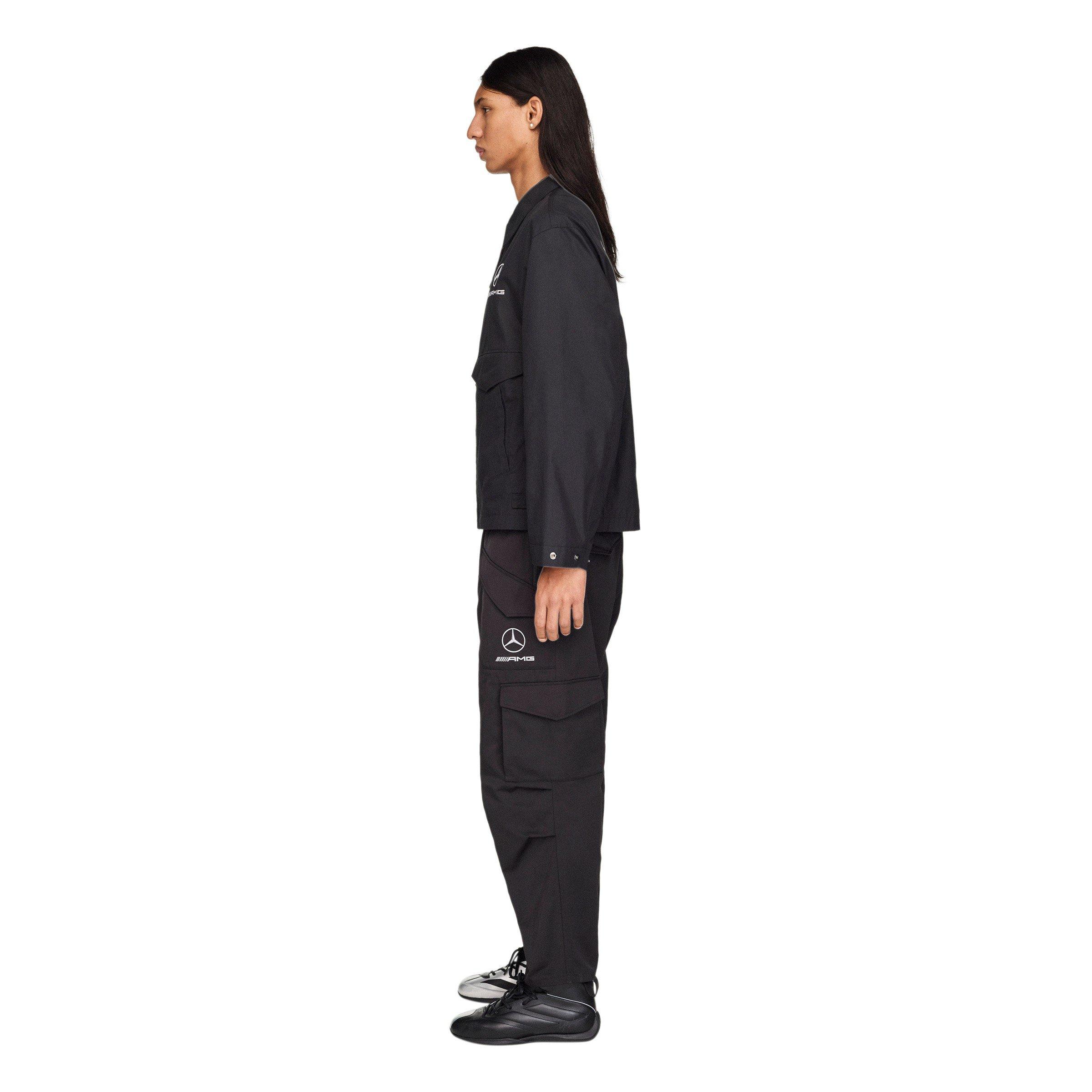Black - Y3 - Mens Mercedes Cargo Trousers - 6