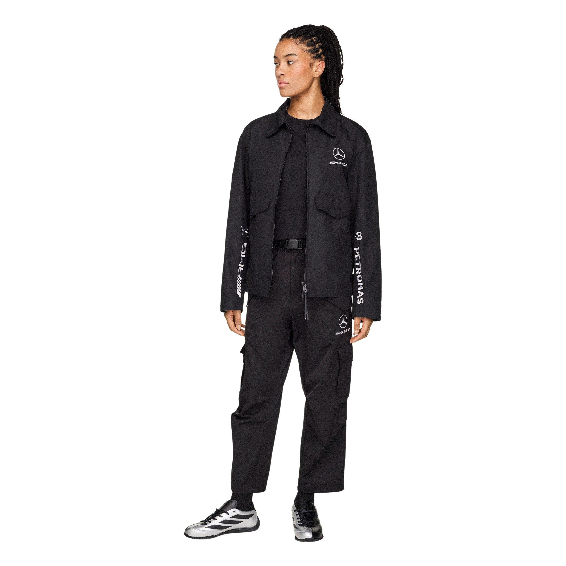 Black - Y3 - Mens Mercedes Cargo Trousers - 7