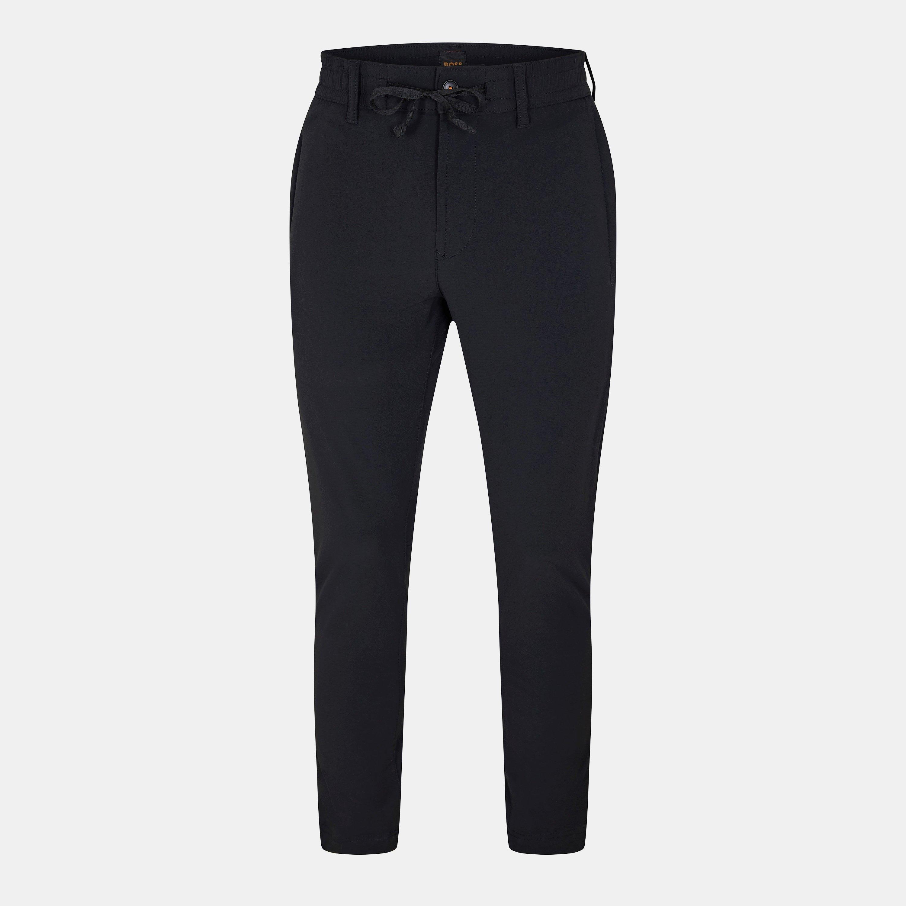 Black - Boss - Men's Tapered Chinos - 1