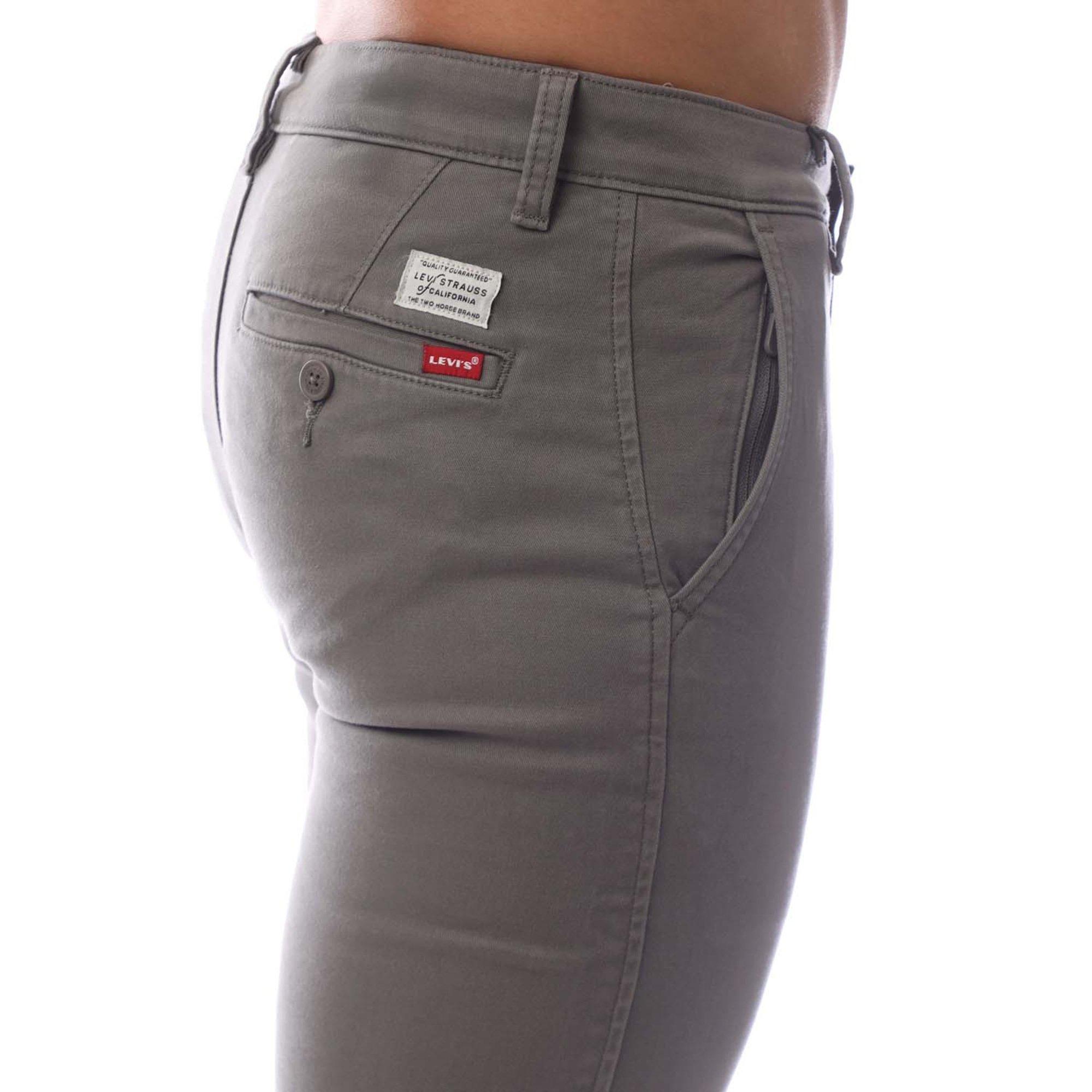 Levi's dames Essential Chino, Black Iris Twill, 25W / 27L