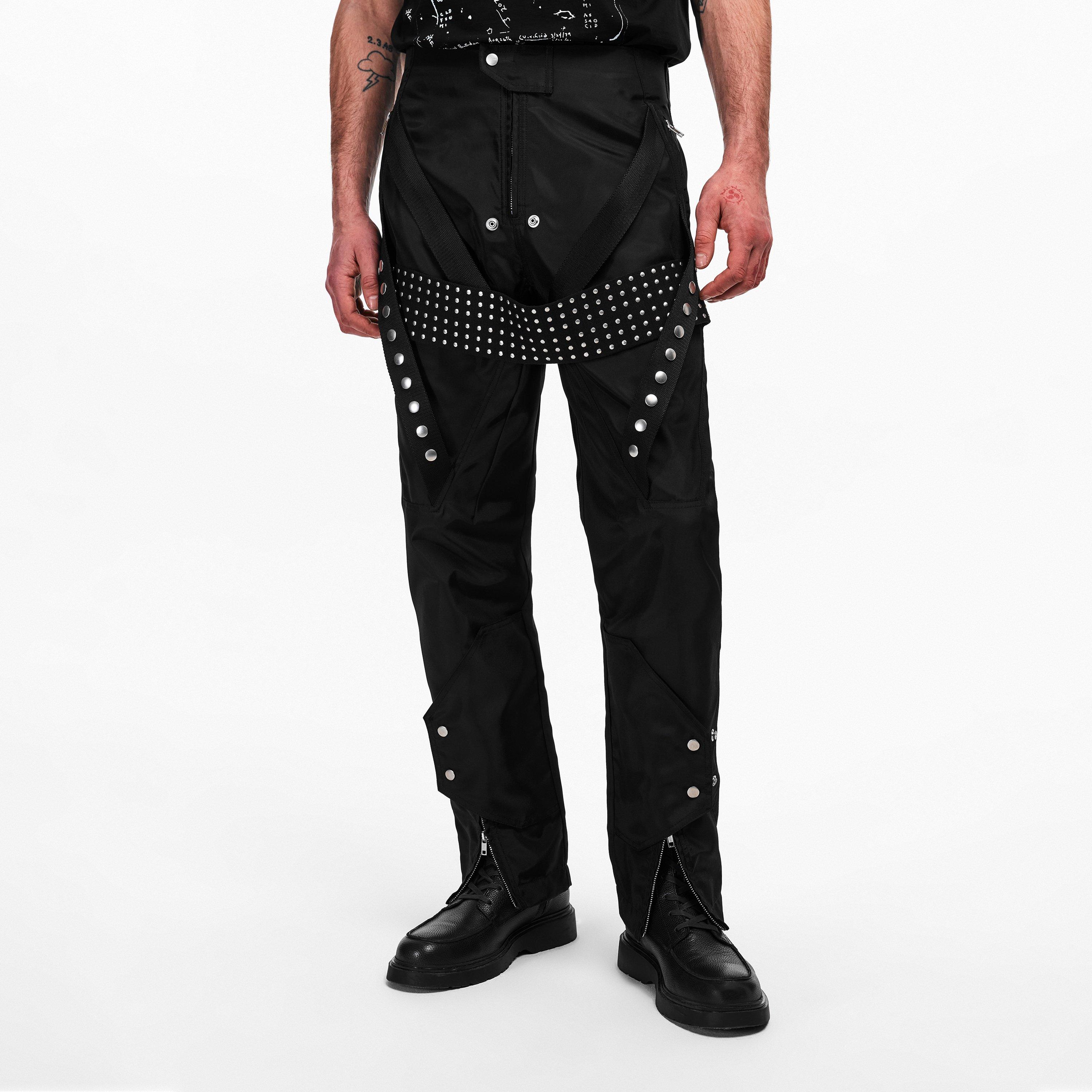 Black - Rick Owens - Men's Cargo Trousers - 3