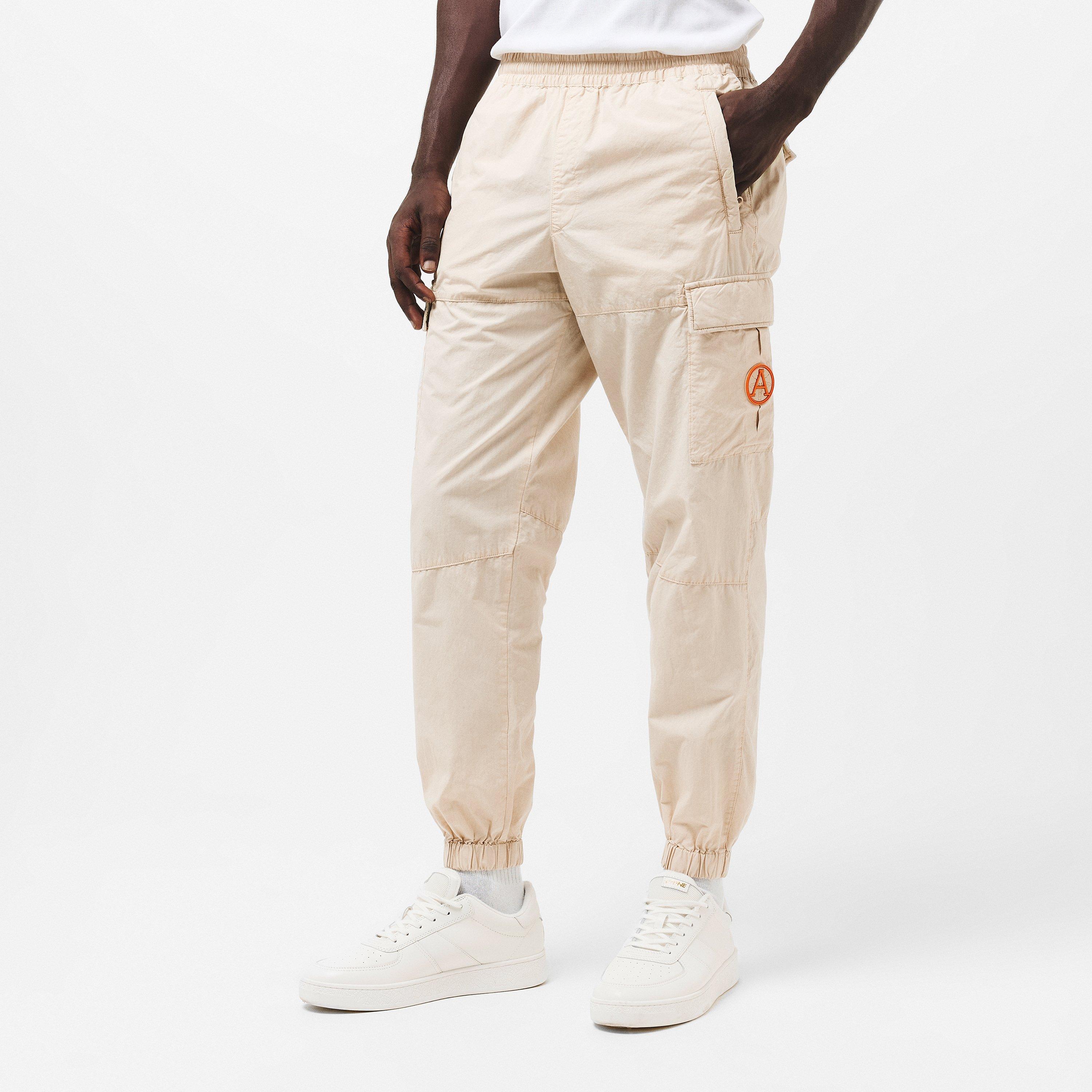 Wash Chalk - Arctic Army - Men's Cargo Trousers - 3