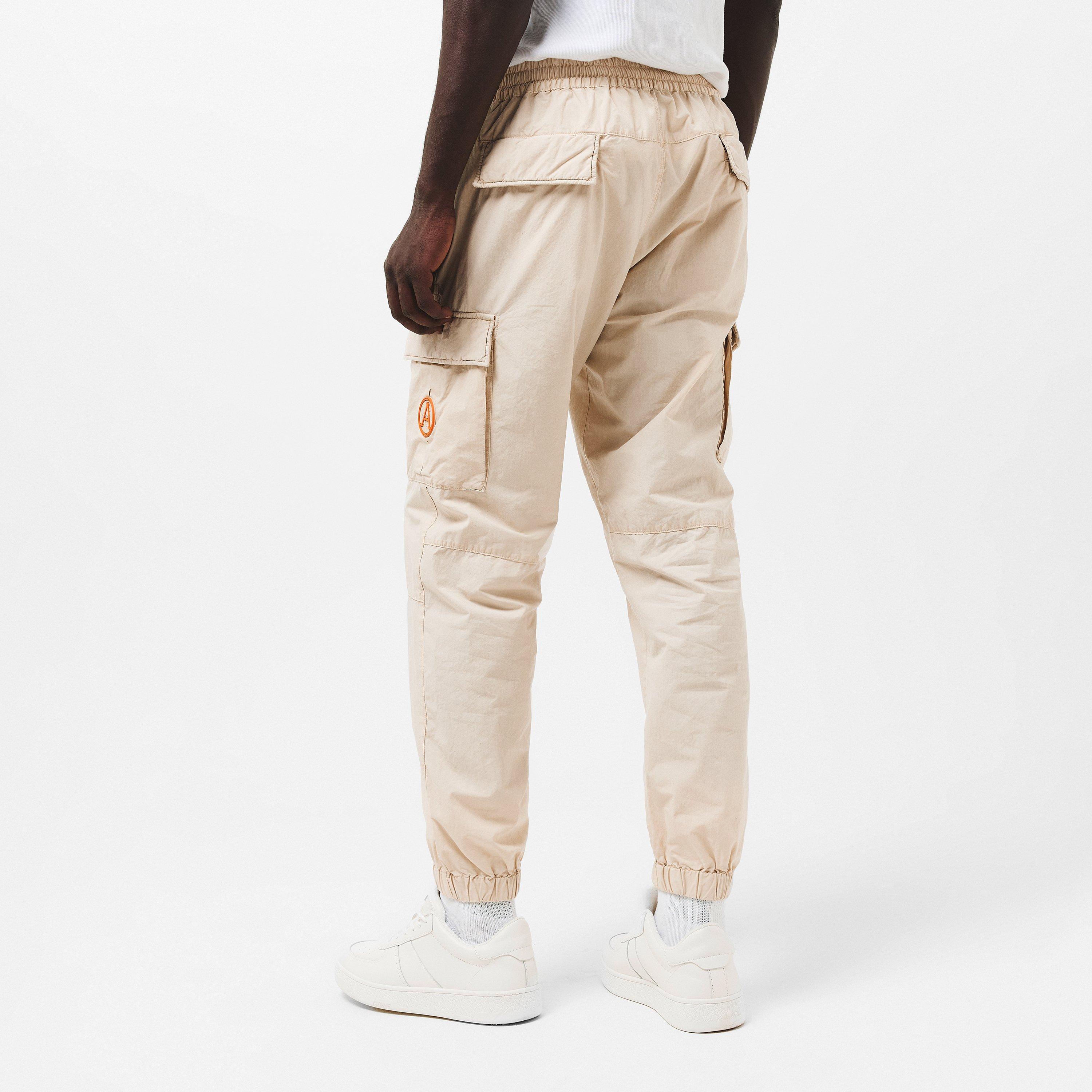 Wash Chalk - Arctic Army - Men's Cargo Trousers - 4