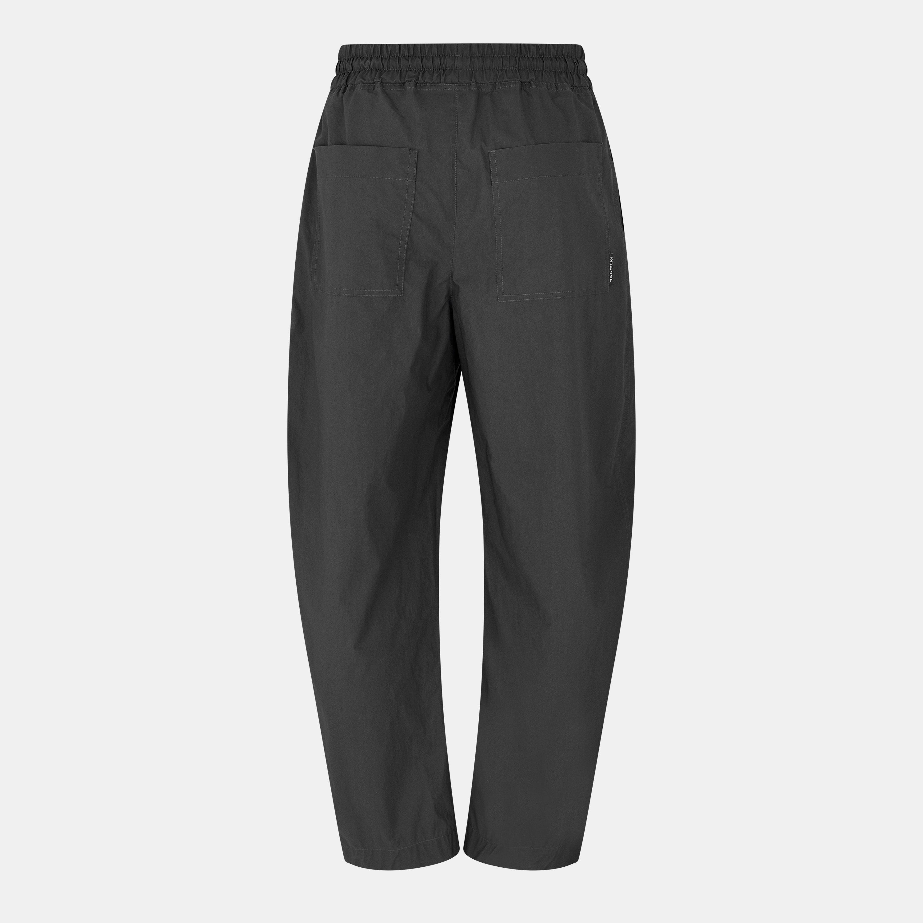 Vulcano - Bottega Veneta - Resinated Cotton Trousers - 2