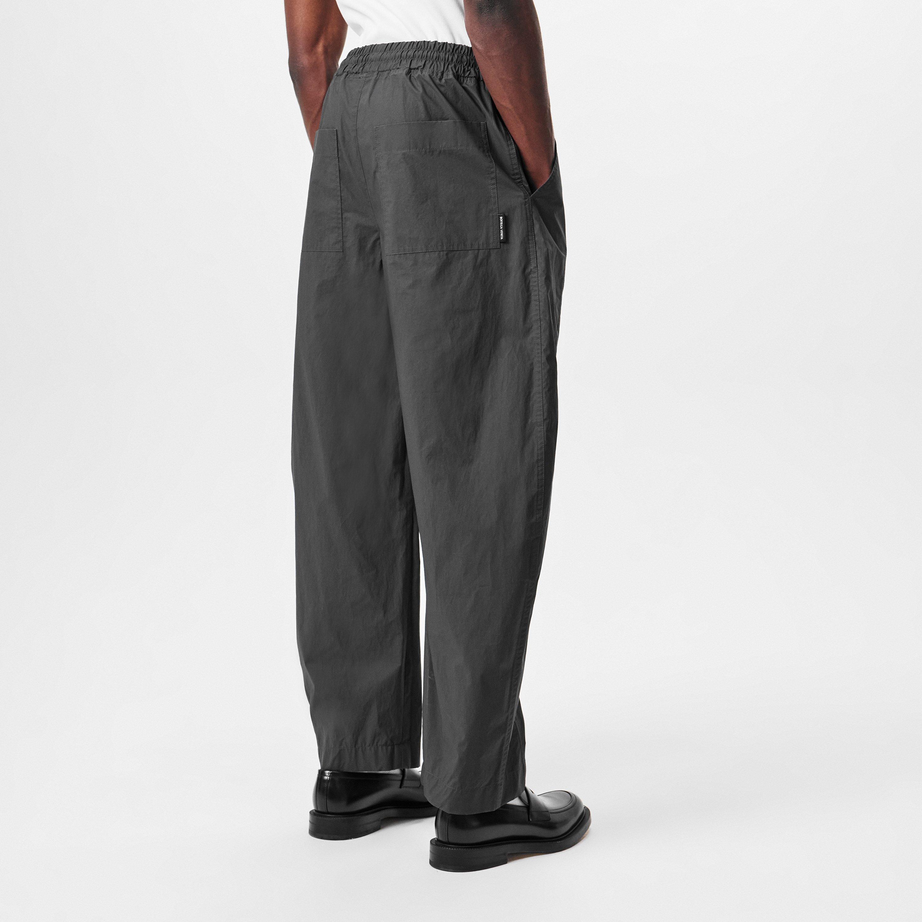 Vulcano - Bottega Veneta - Resinated Cotton Trousers - 4