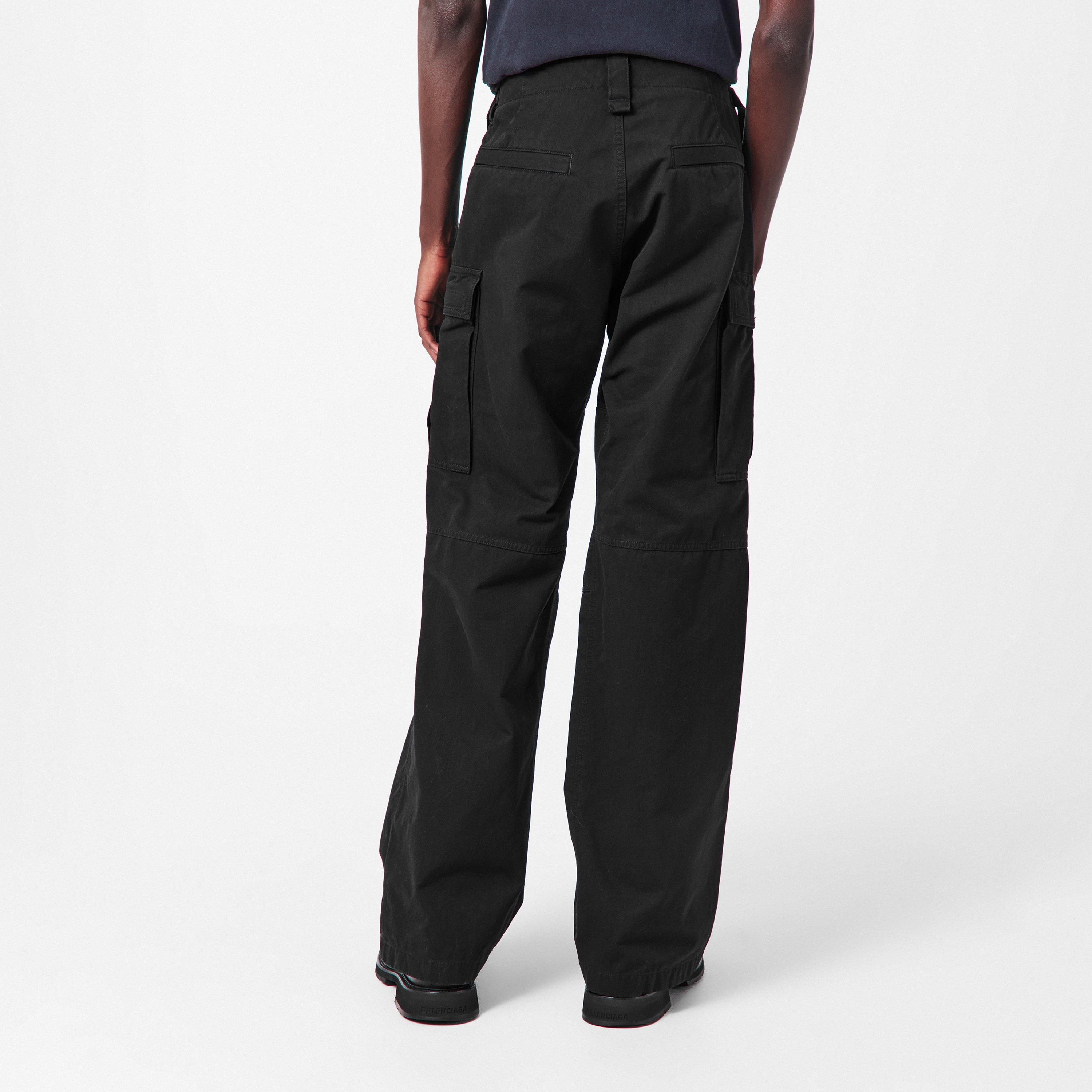 Balenciaga Men's Multi-Pocket Cargo Trousers | Cruise Fashion