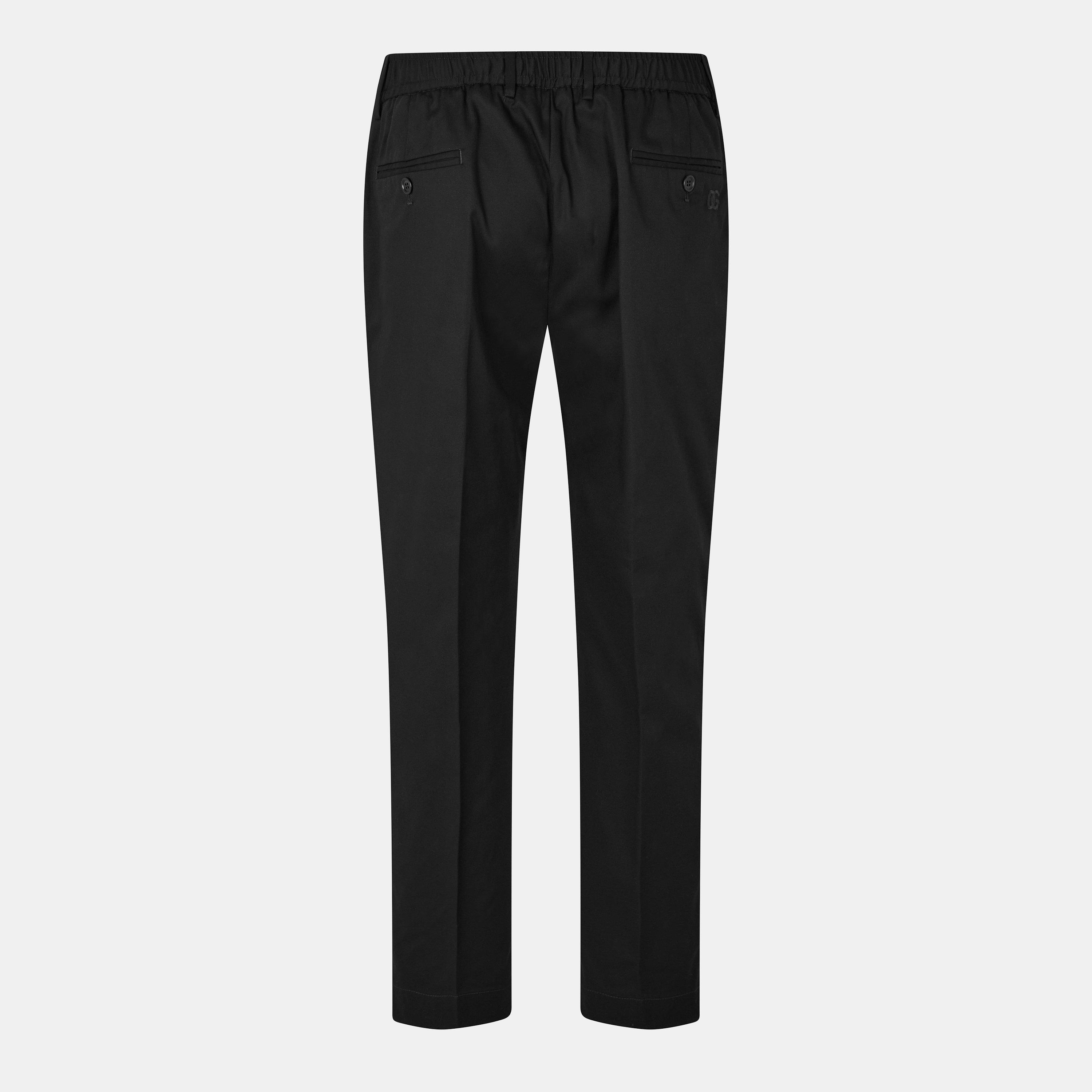 N0000 Nero - Dolce and Gabbana - Men's Chinos - 2