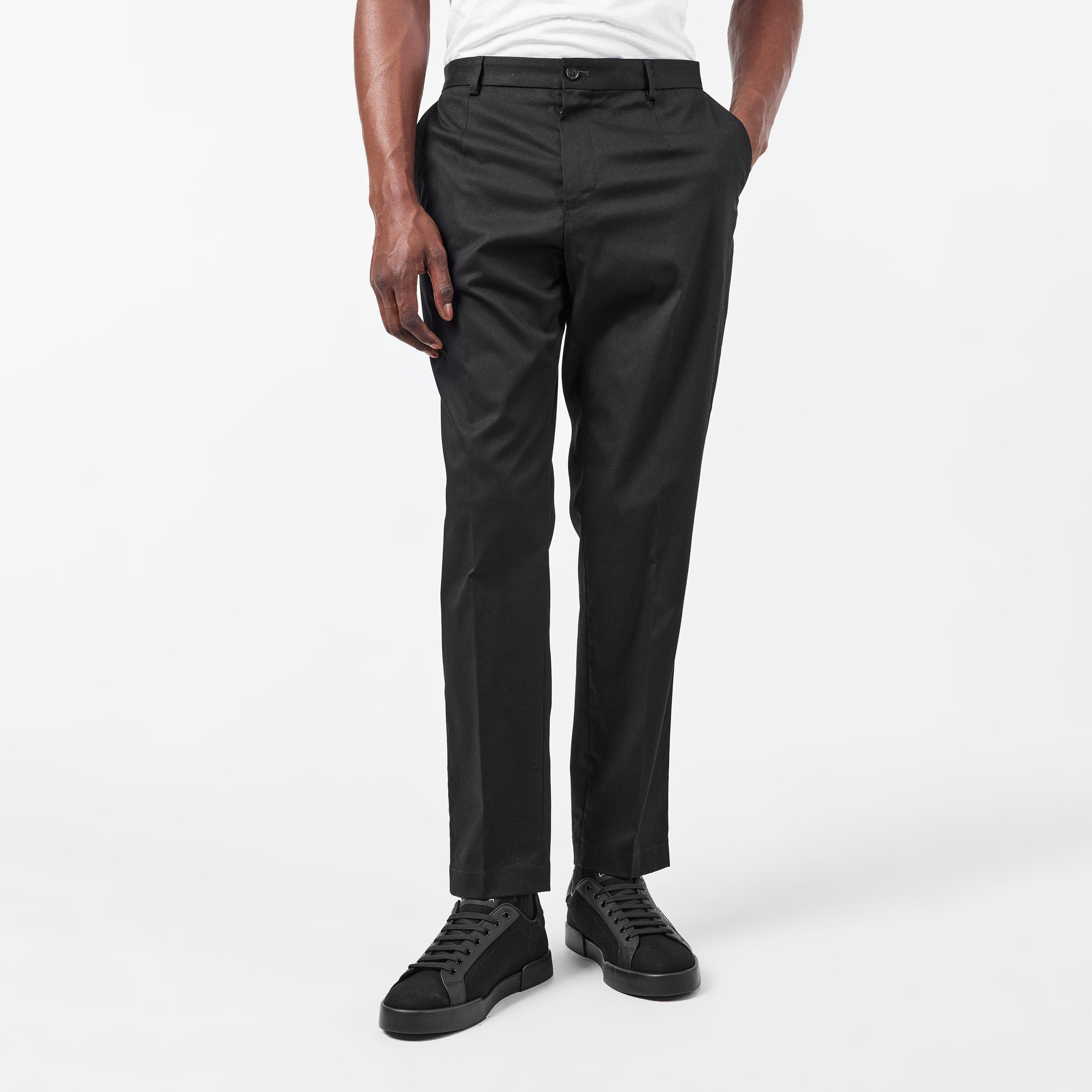 N0000 Nero - Dolce and Gabbana - Men's Chinos - 3