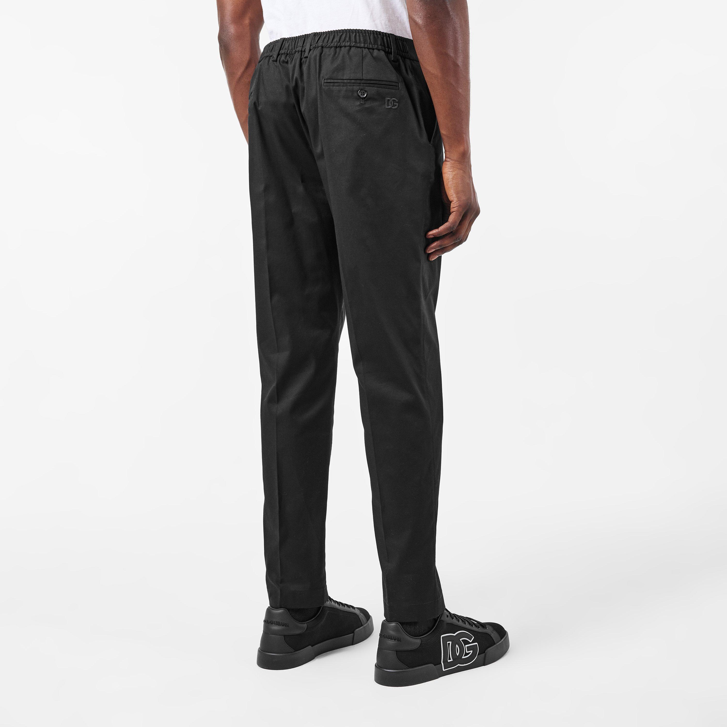 N0000 Nero - Dolce and Gabbana - Men's Chinos - 4