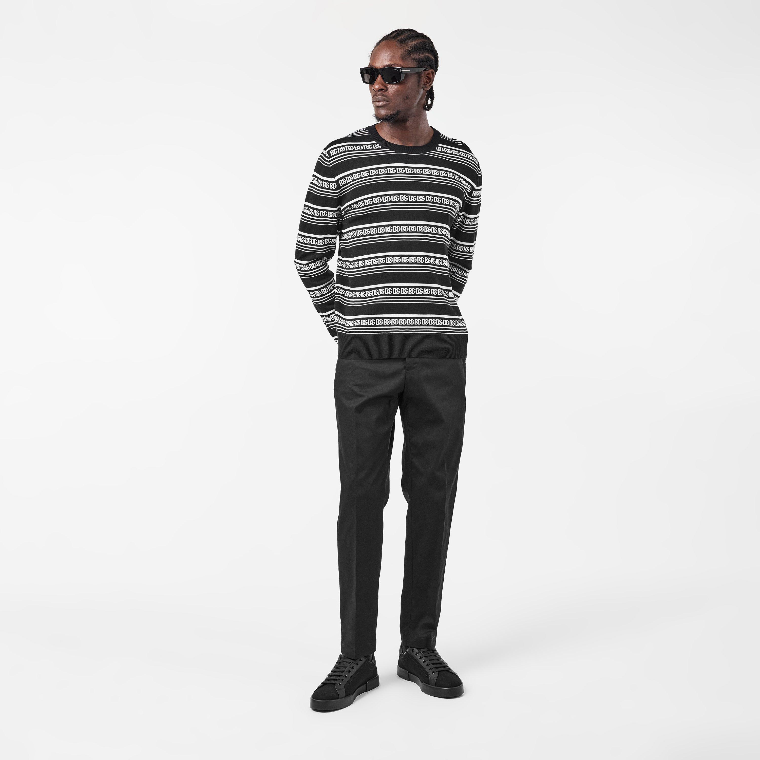 N0000 Nero - Dolce and Gabbana - Men's Chinos - 6