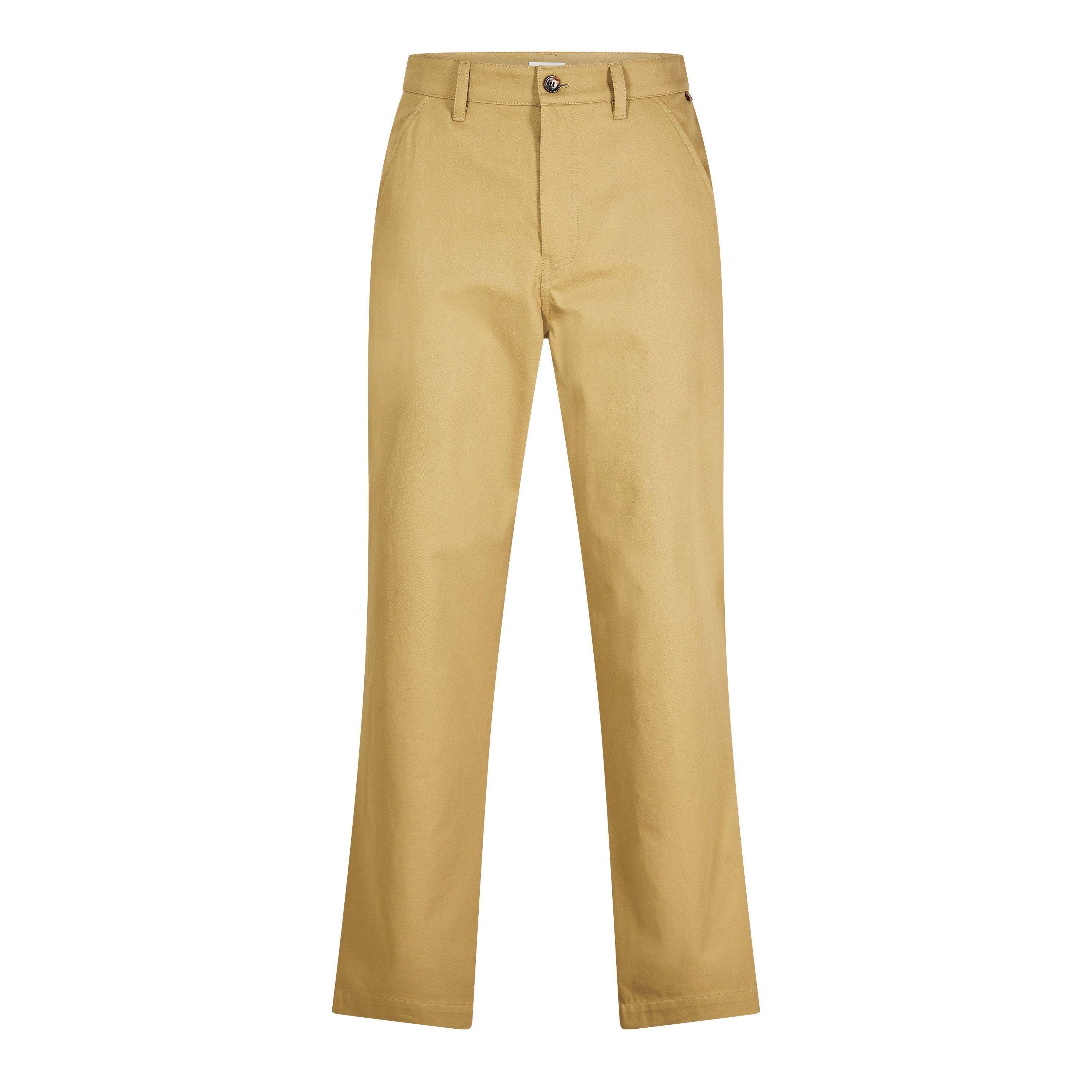 Beige - Burberry - Men's Chinos - 1