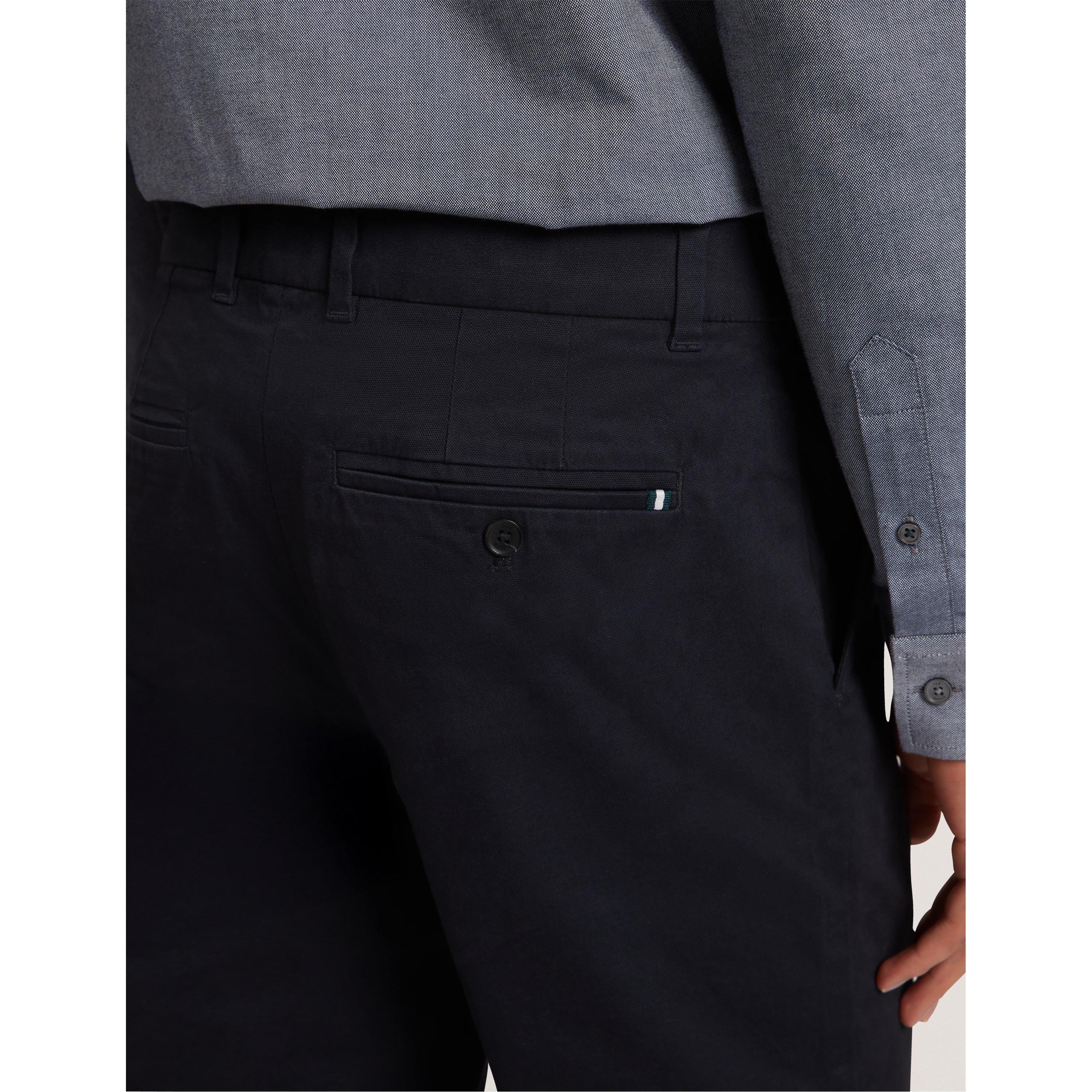 Dark Navy - Ted Baker - Men's Slim Fit Chinos - 5