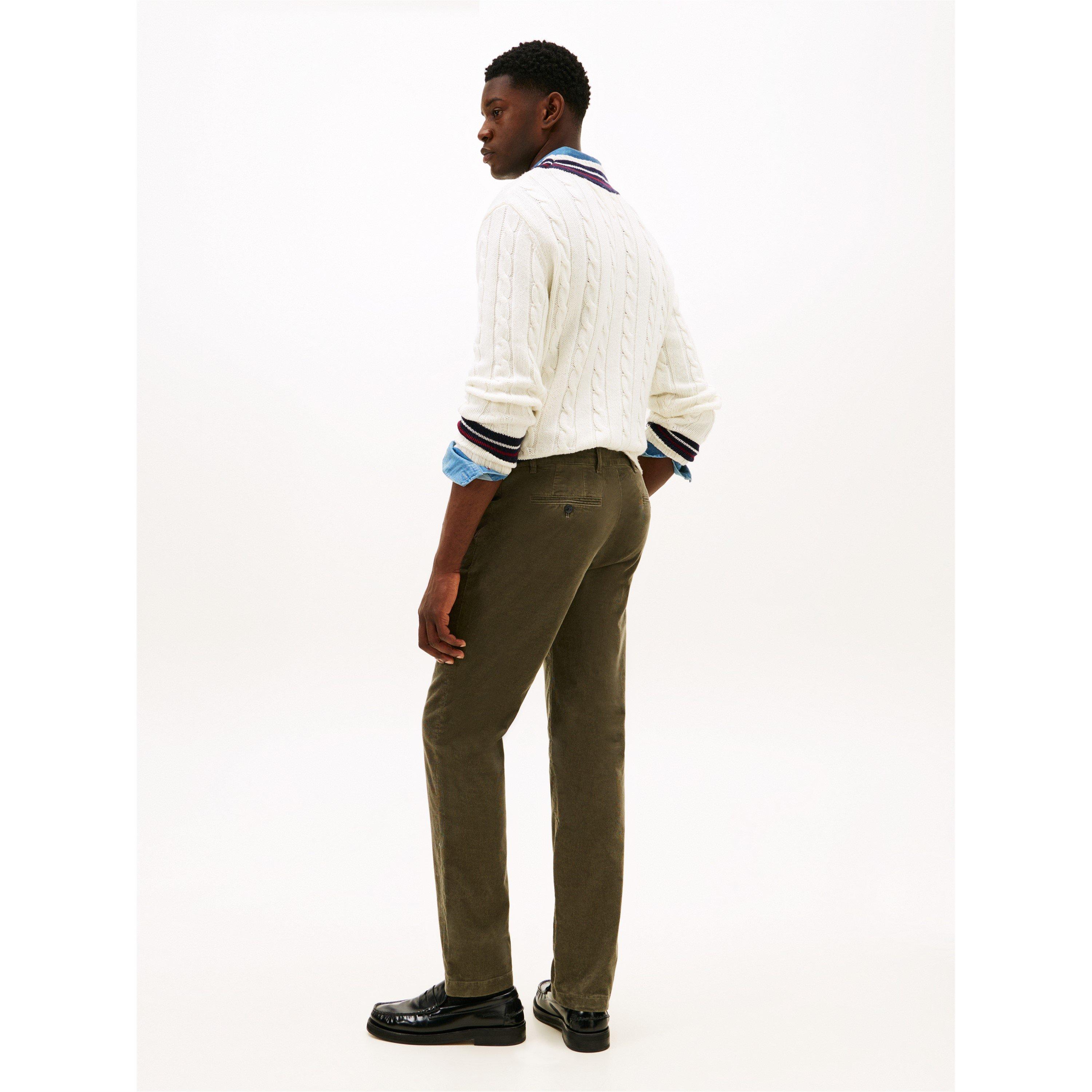 Bat Green PLI - Tommy Hilfiger - Men's Denton Cord Chinos - 3