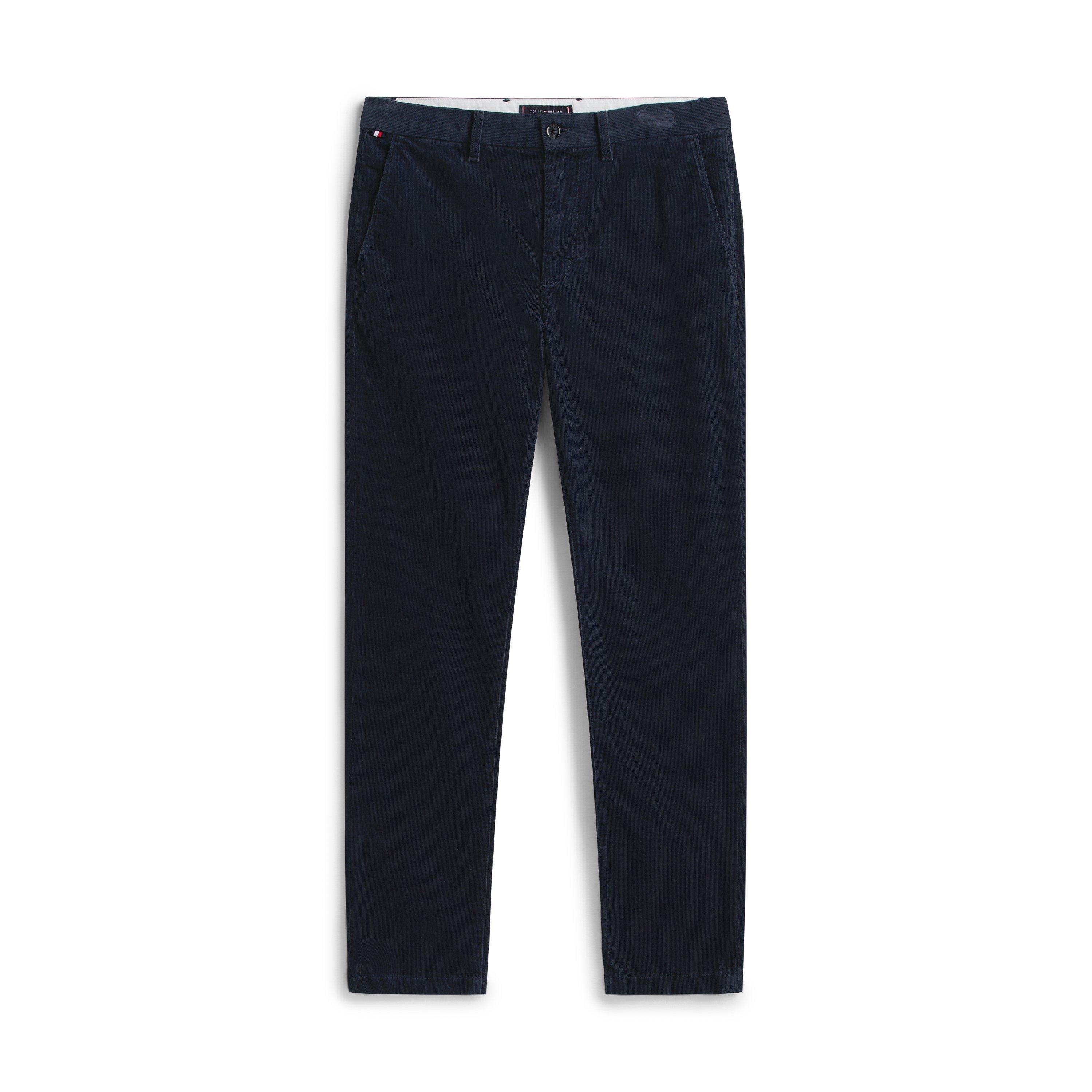 Tommy Hilfiger Men's Denton Cord Chinos - Dark Night 0Gz - 34W R