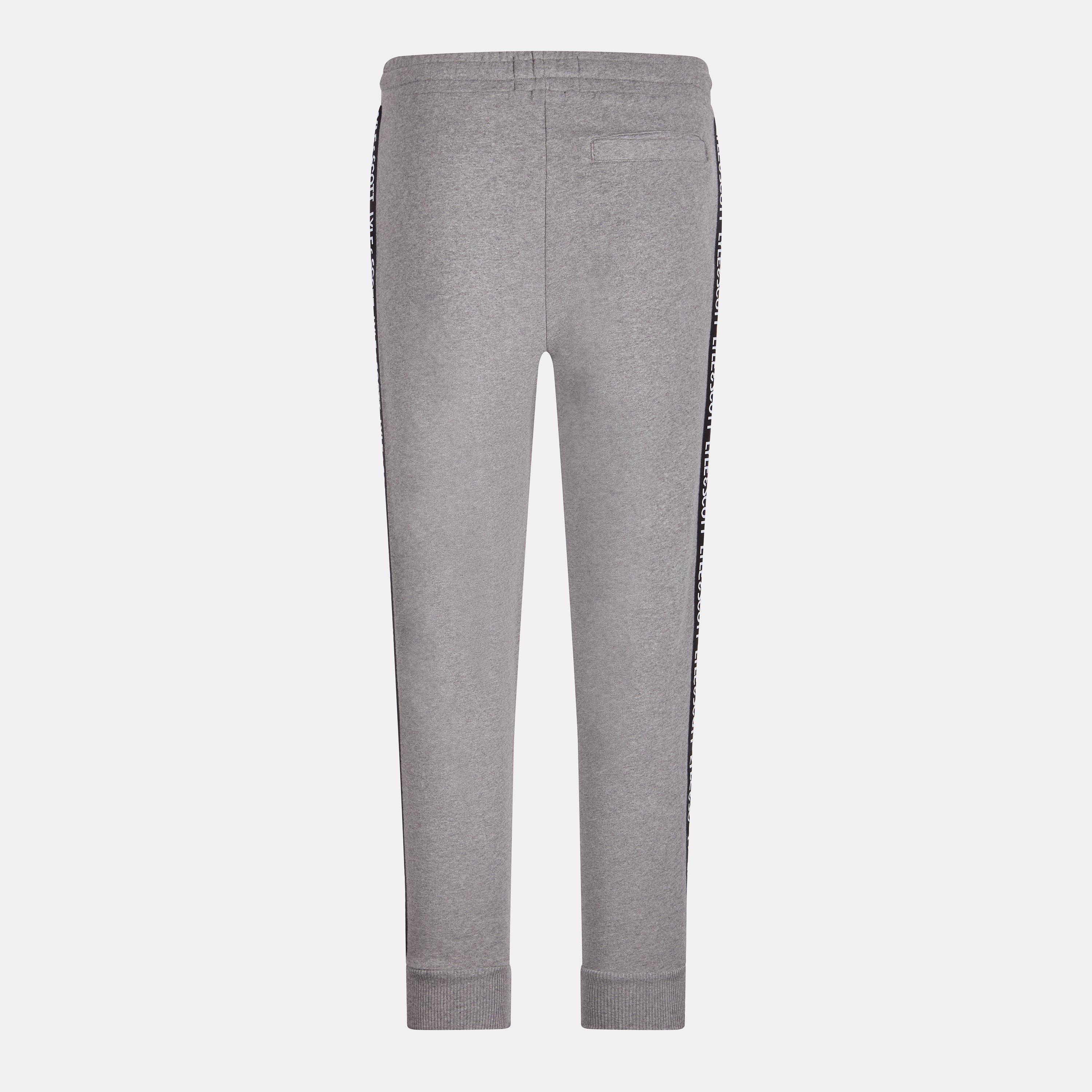 Grey T28 - Lyle and Scott - Eagle Tape Joggers - 2