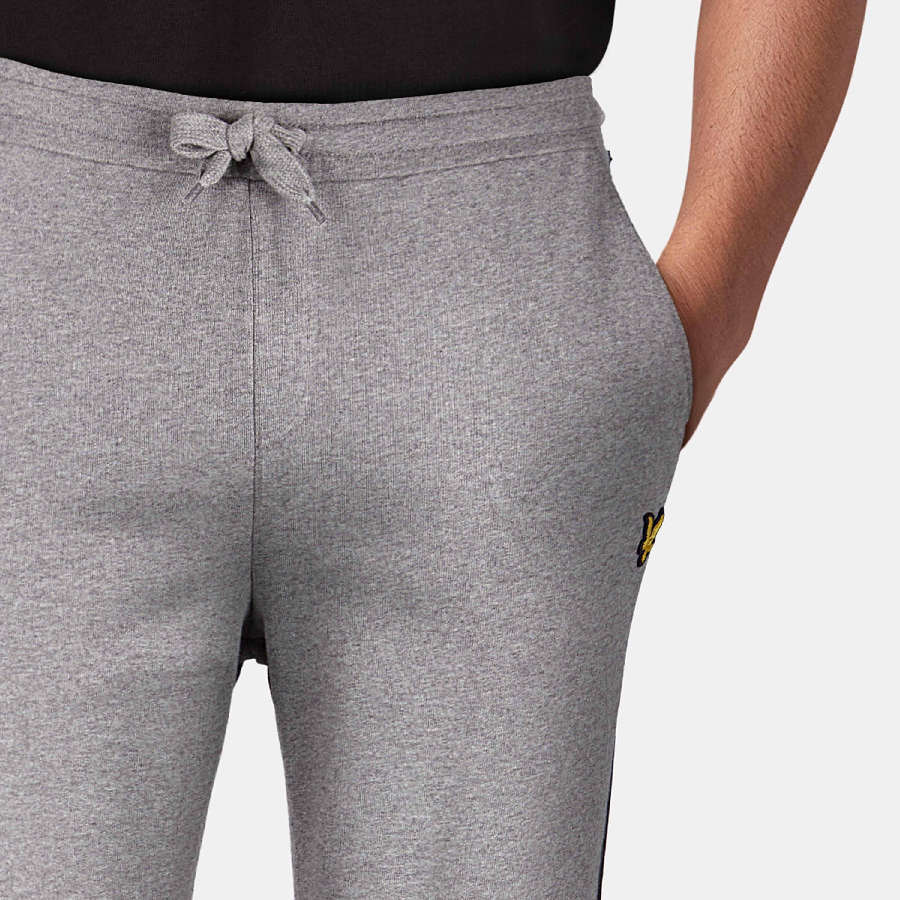 Grey T28 - Lyle and Scott - Eagle Tape Joggers - 5