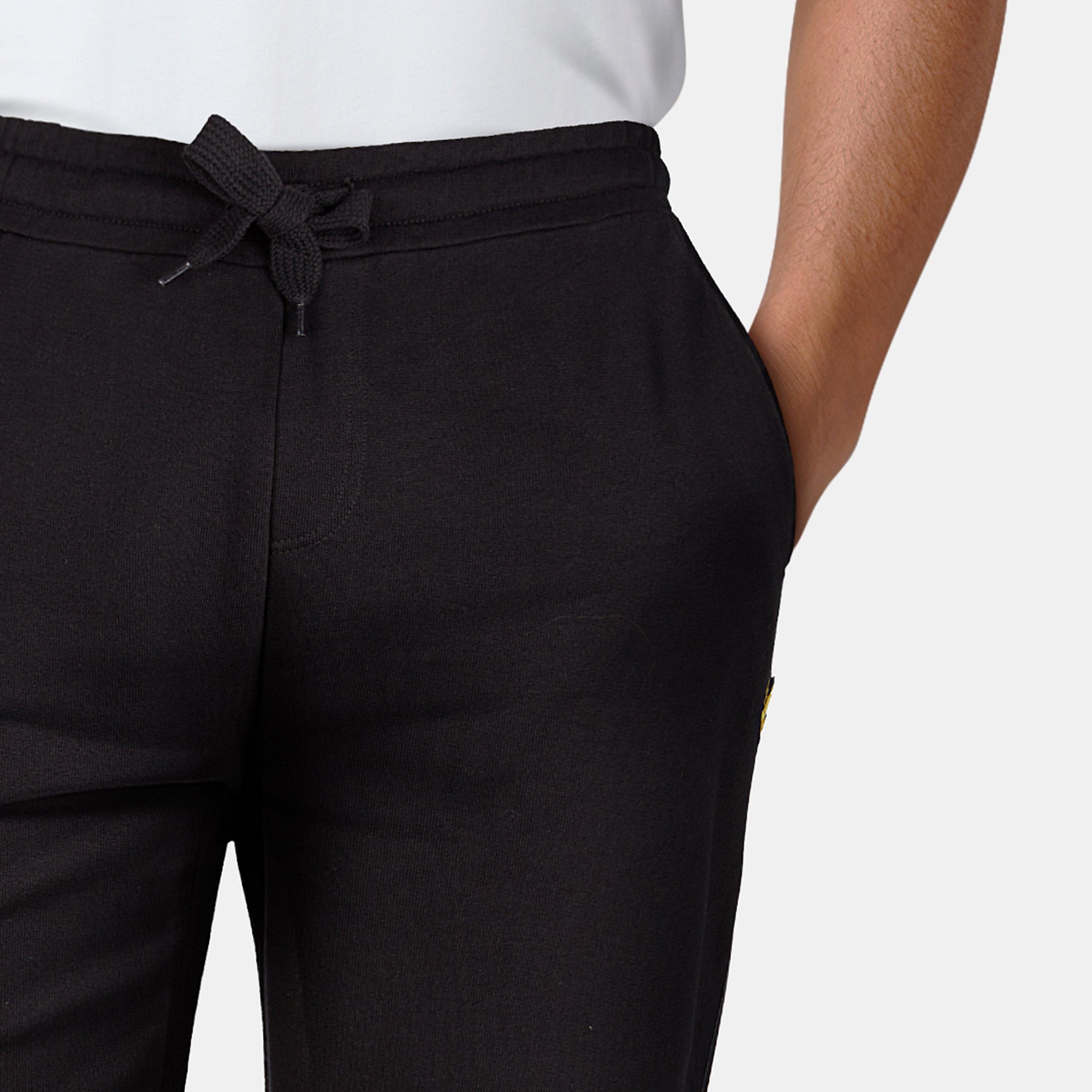 Black Z865 - Lyle and Scott - Golden Eagle Tape Joggers - 5