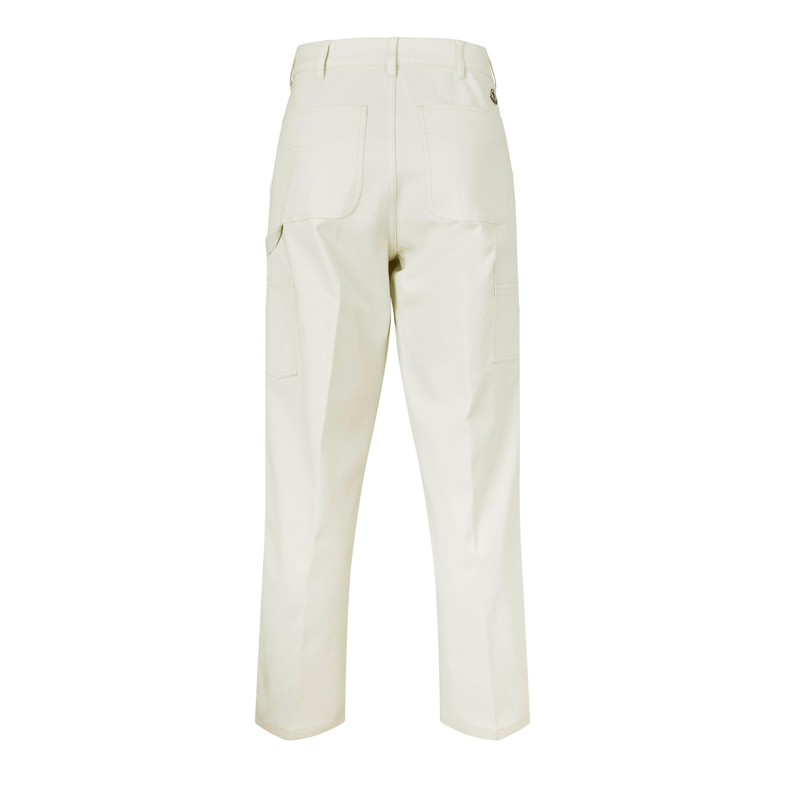 White 033 - Moncler - Logo Cargo Trousers - 6