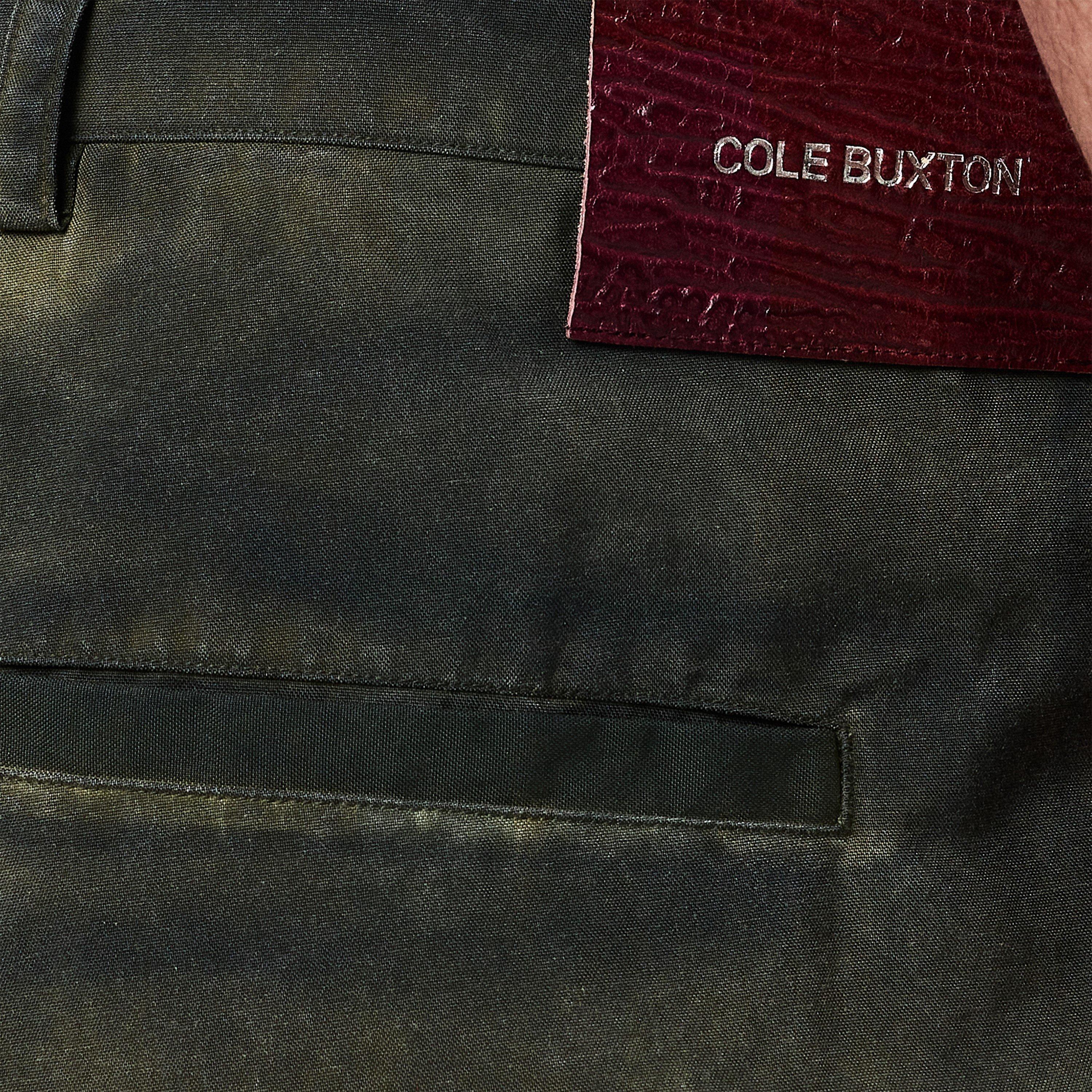 Khaki - Cole Buxton - Men's Cargo Trousers - 5