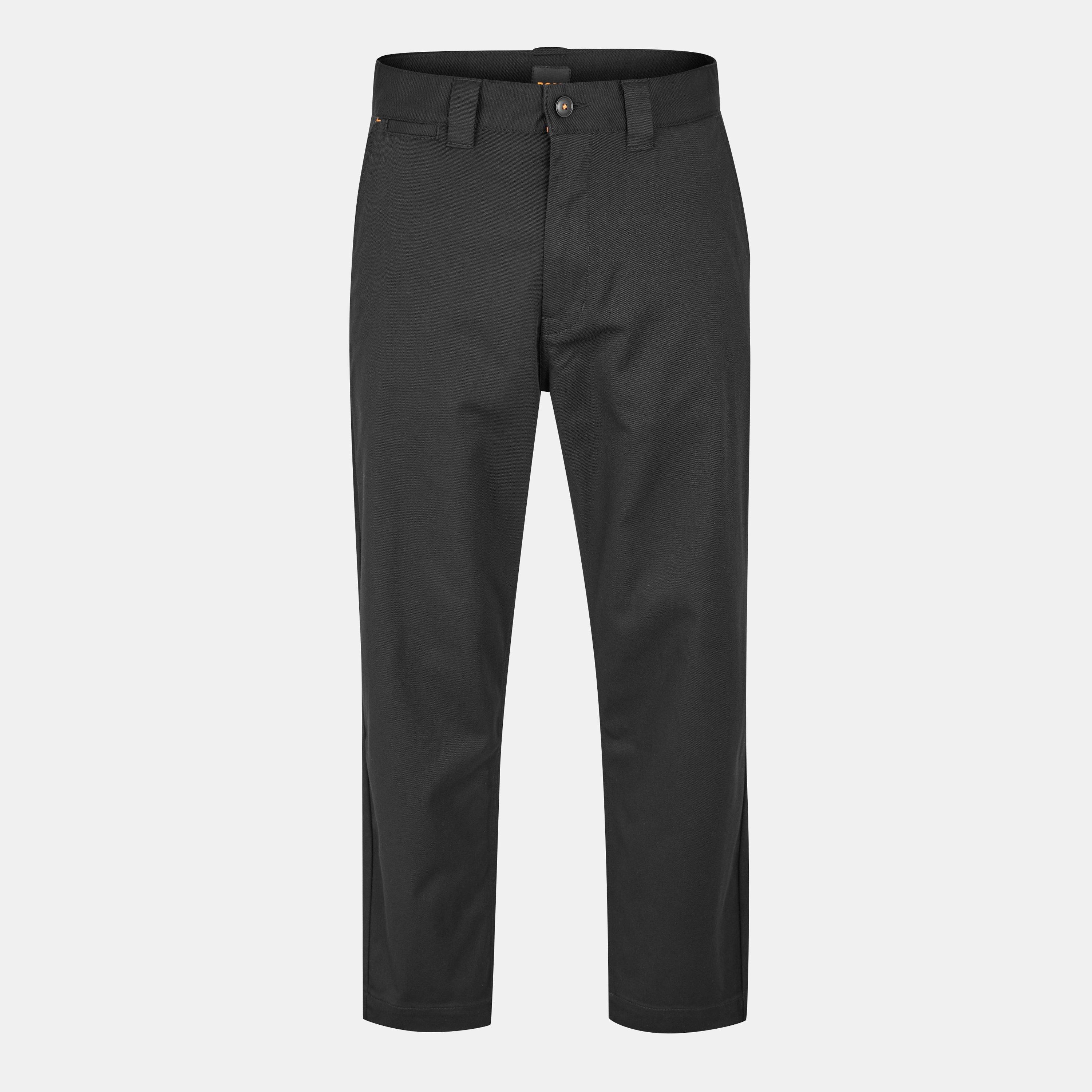 Black 001 - Boss - Men's Straight Leg Tailored Fit Chinos - 1
