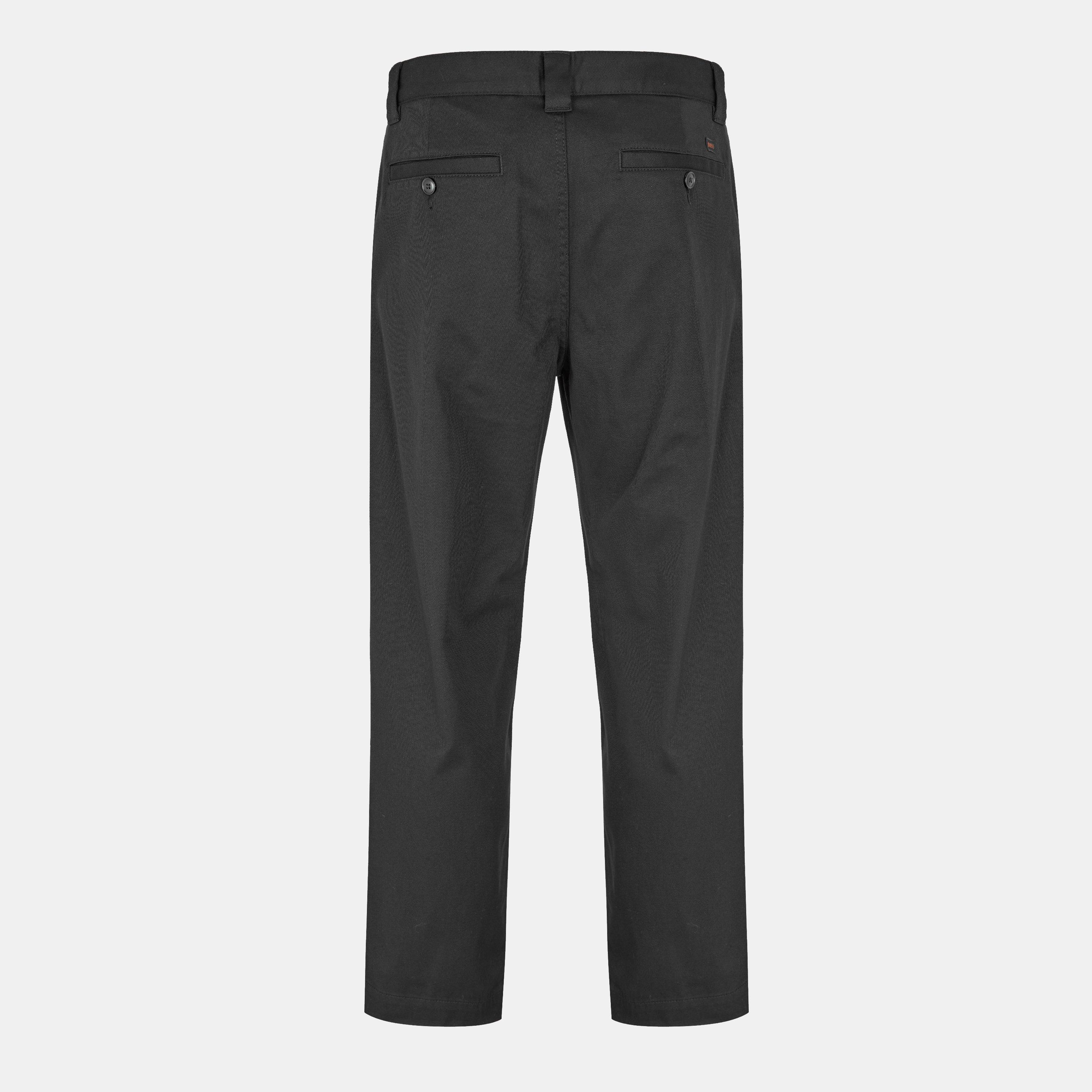 Black 001 - Boss - Men's Straight Chinos - 2