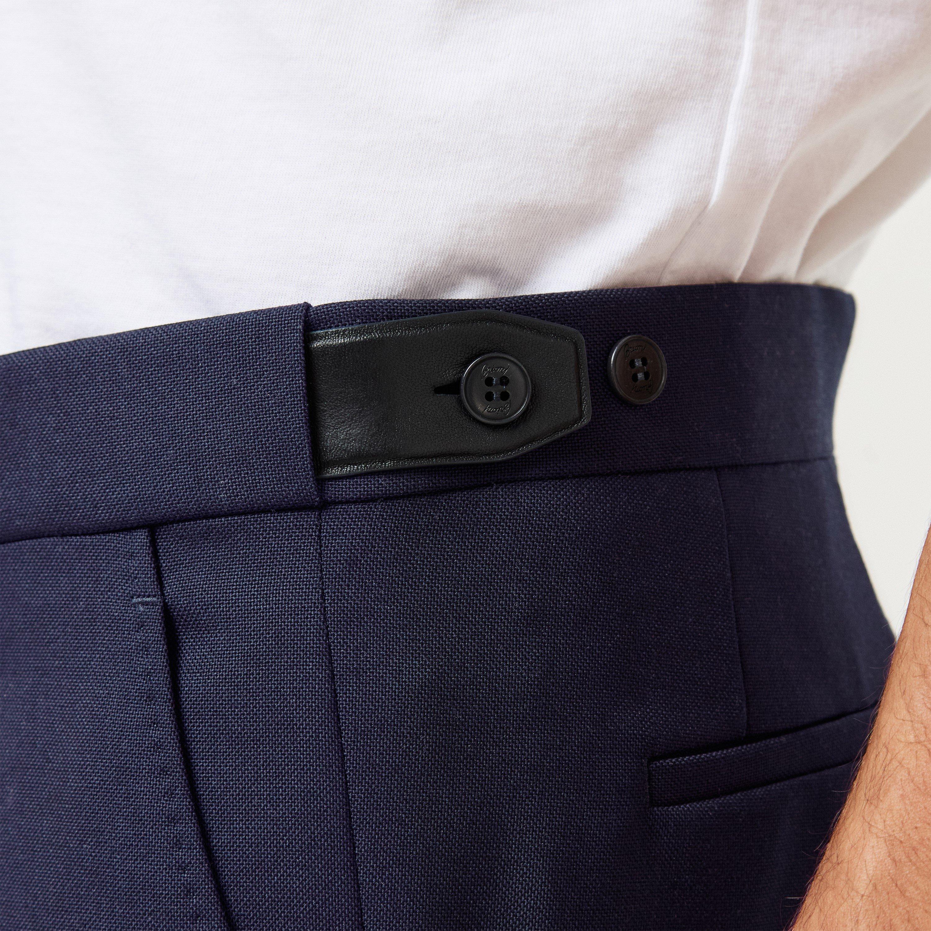 Navy - Brioni - Men's Chinos - 5