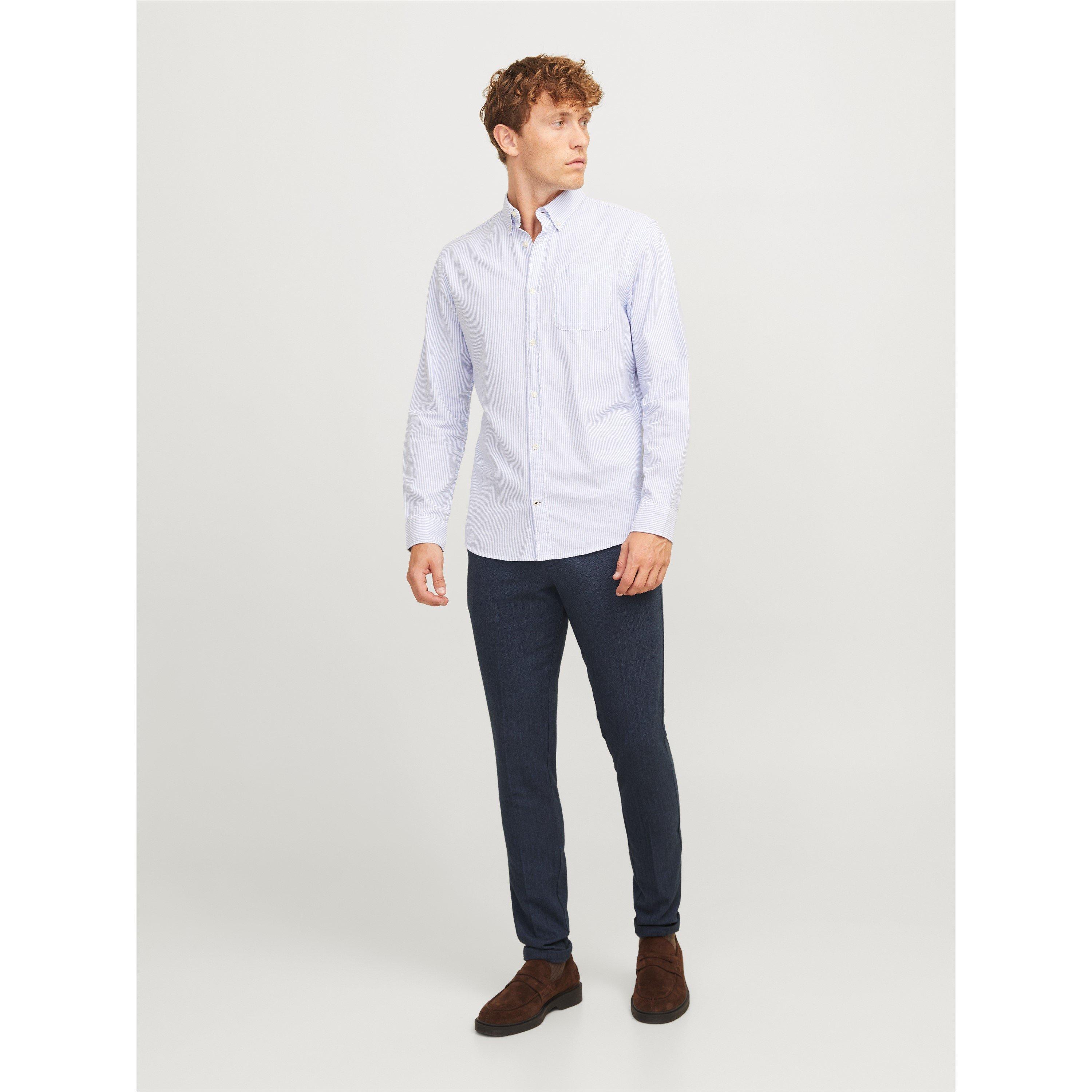 Navy Blazer - Jack and Jones - Men's Henry Chinos - 8