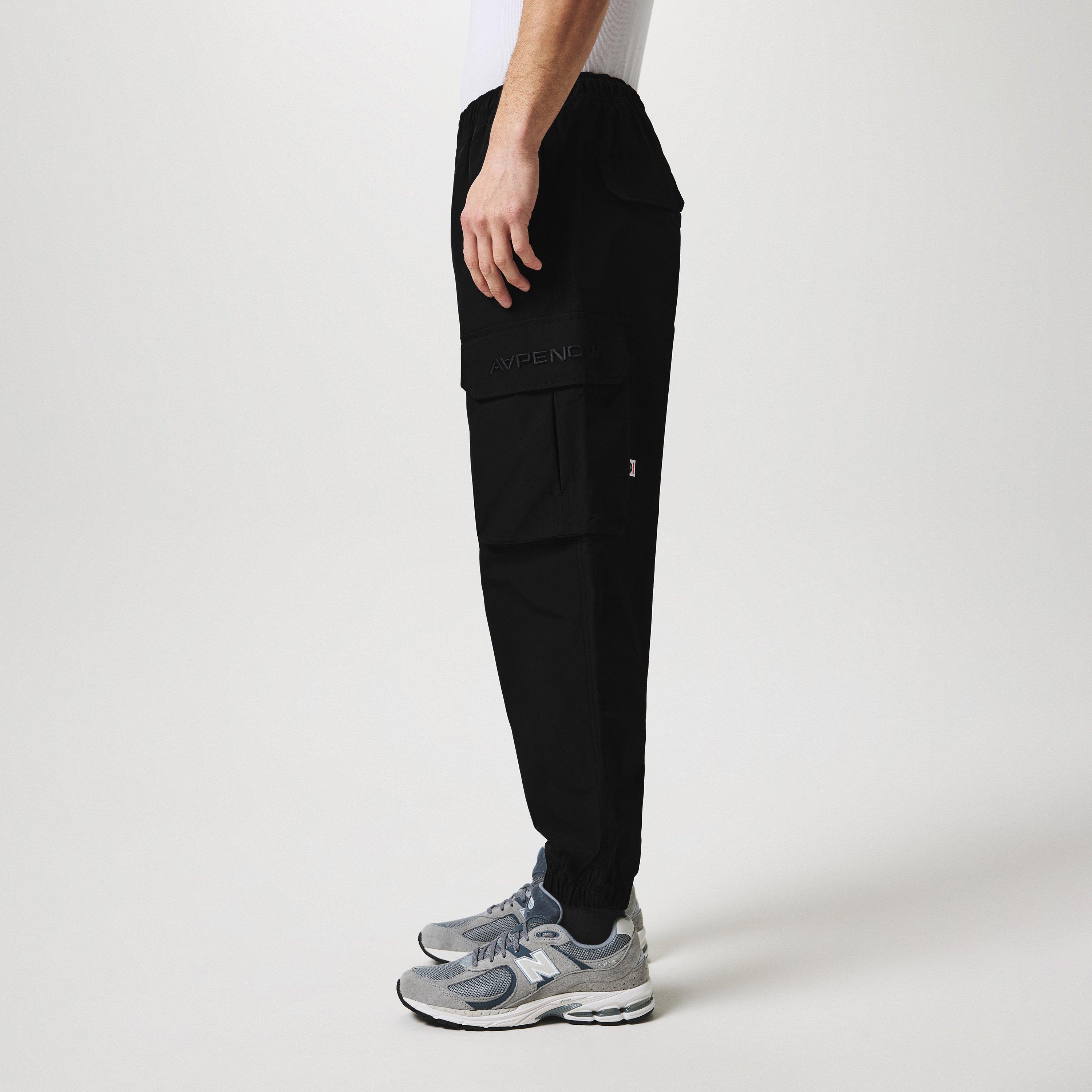 Black - AAPE - Cargo Trousers - 2