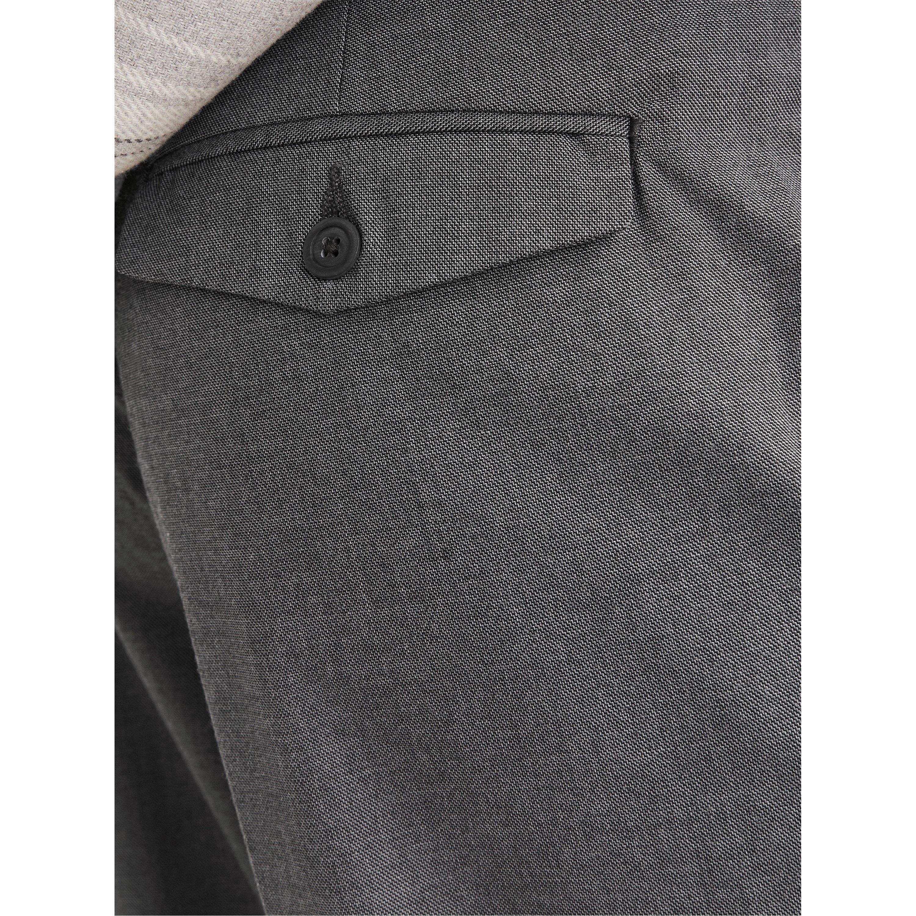 Dark Grey - Jack and Jones - Men's Karl Banks Chinos - 3