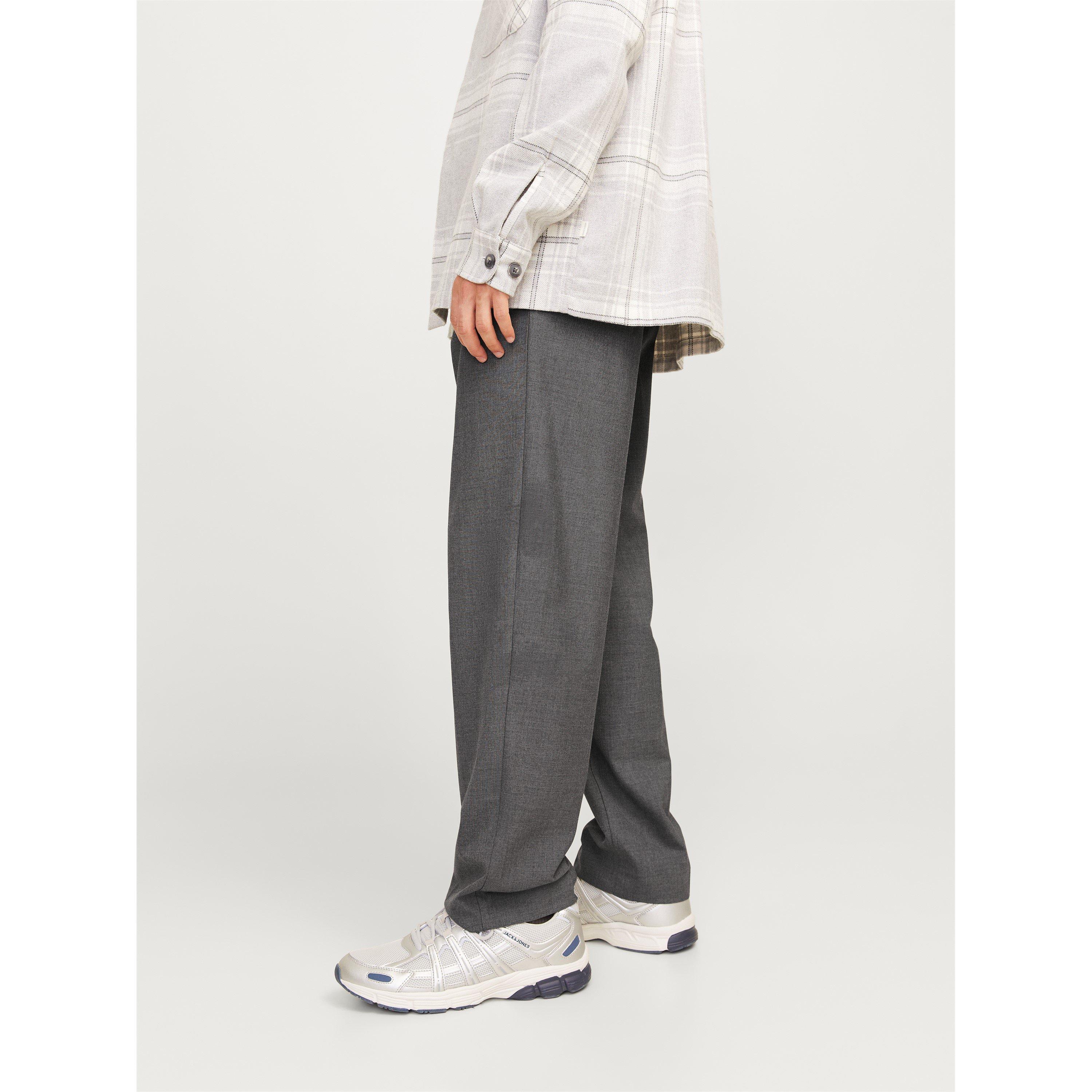 Dark Grey - Jack and Jones - Men's Karl Banks Chinos - 5