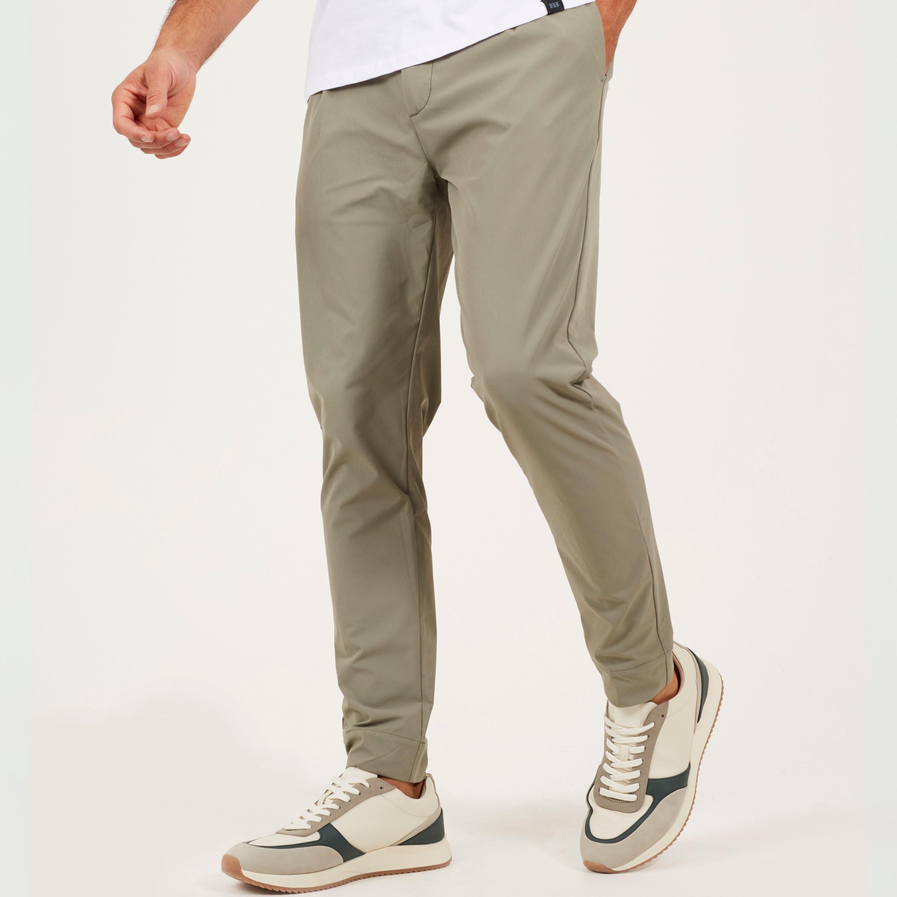 Sage - Brave Soul - Brave Mens Casual Chino Trousers Sage - 1