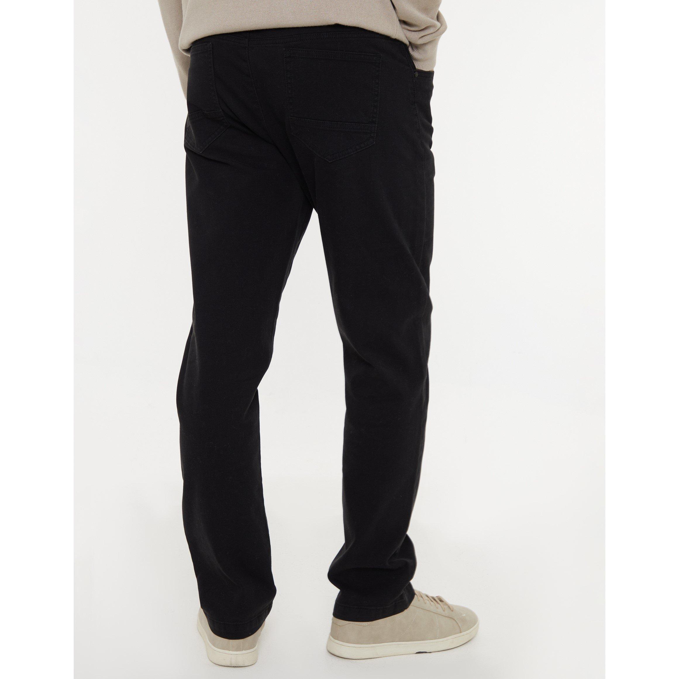 Black - Threadbare - Men's Wyesdale Chinos - 3