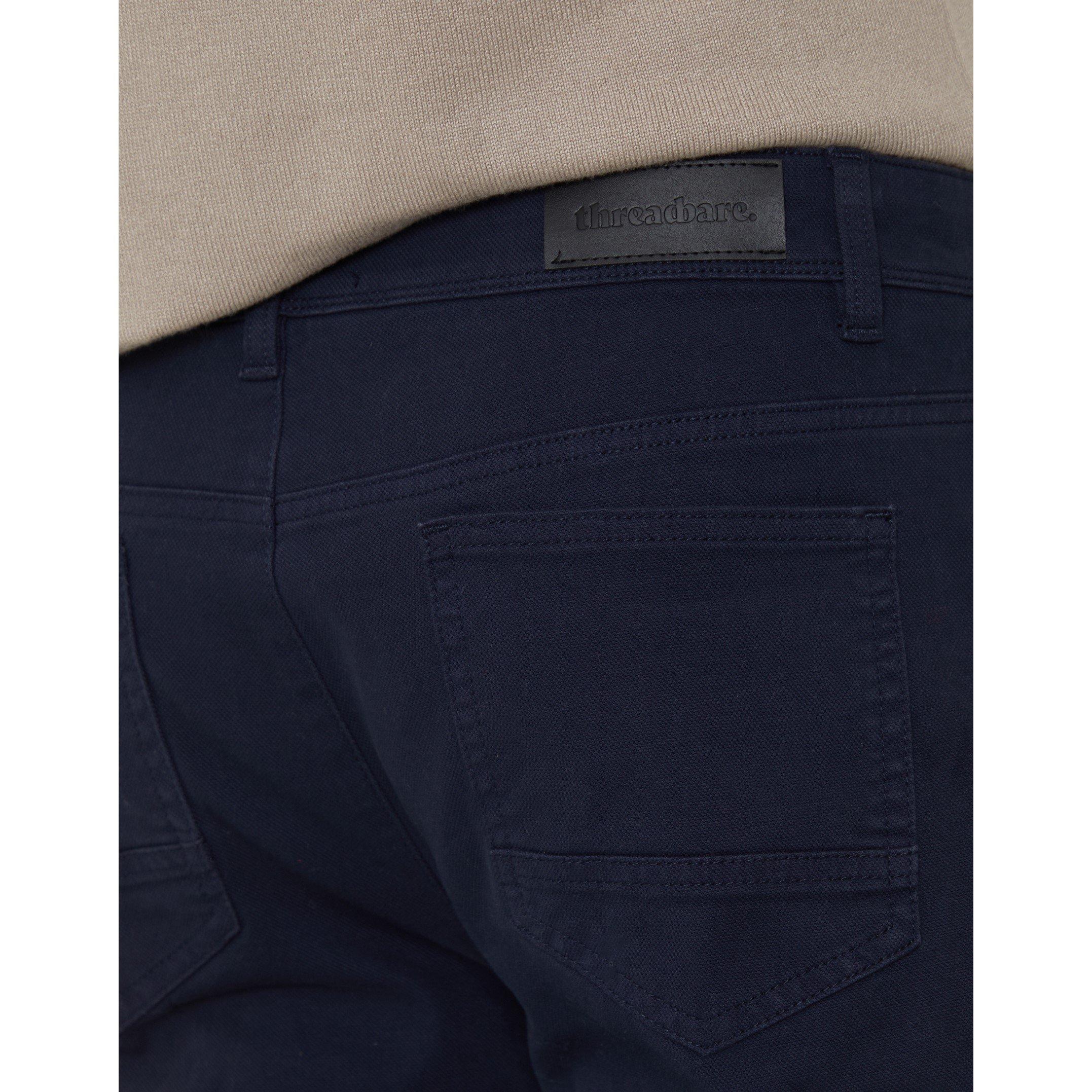 Navy - Threadbare - Men's Wyesdale Chinos - 4