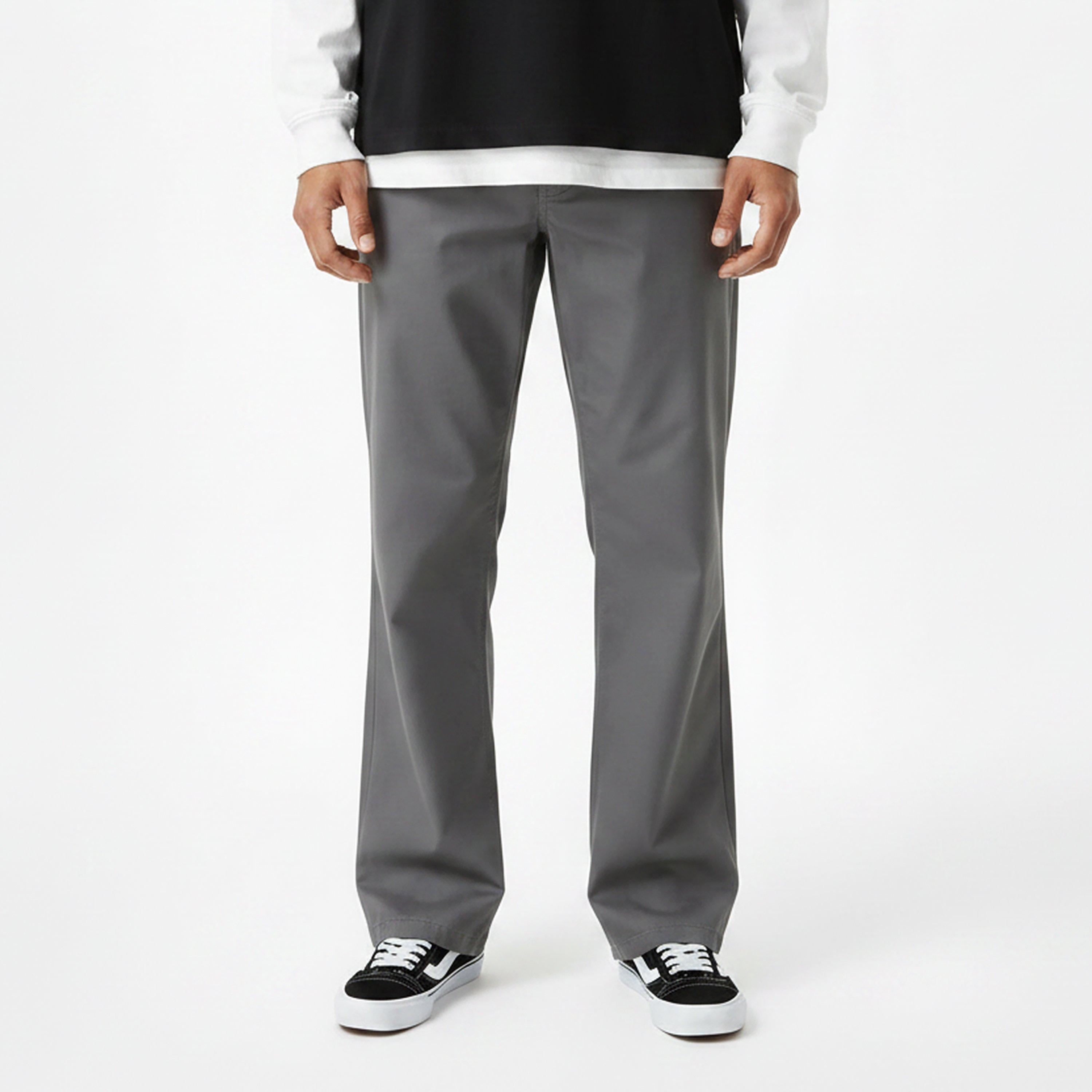 Grey - Vans - Vans Authentic Strt Chino Mens - 2