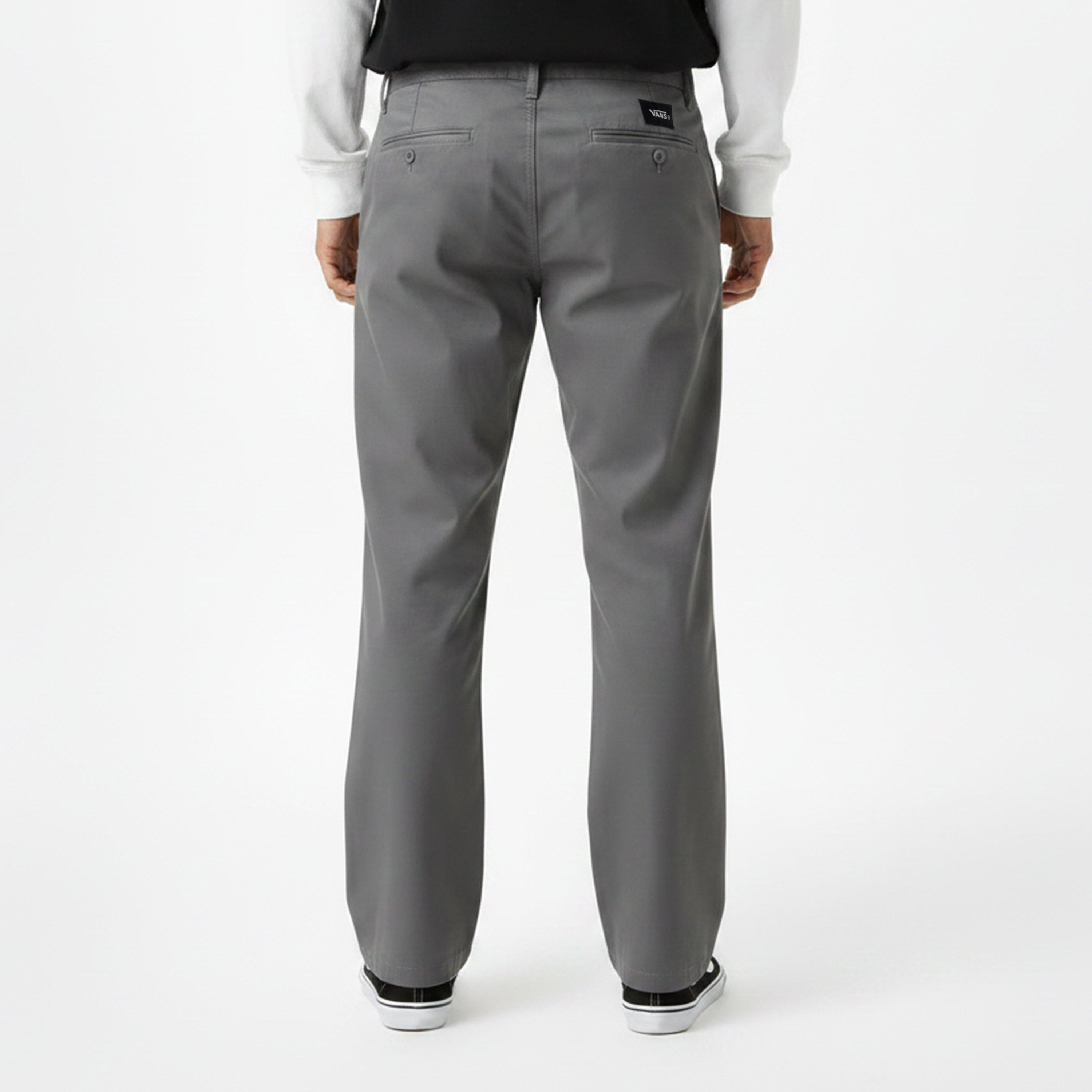 Grey - Vans - Vans Authentic Strt Chino Mens - 3