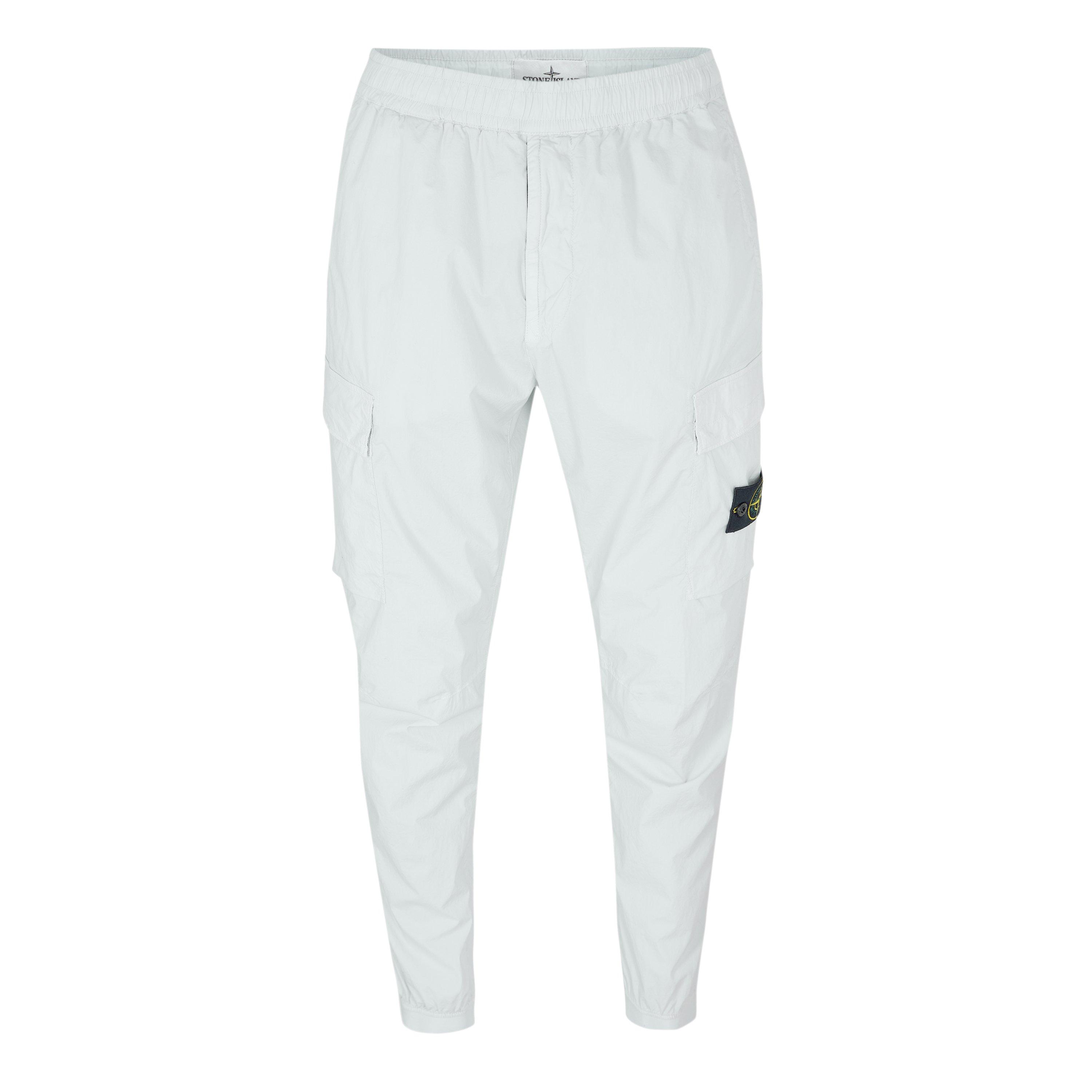 Stone Island Men's Tela Cargo Trousers - Sky Blue V0041 - Size 2XL