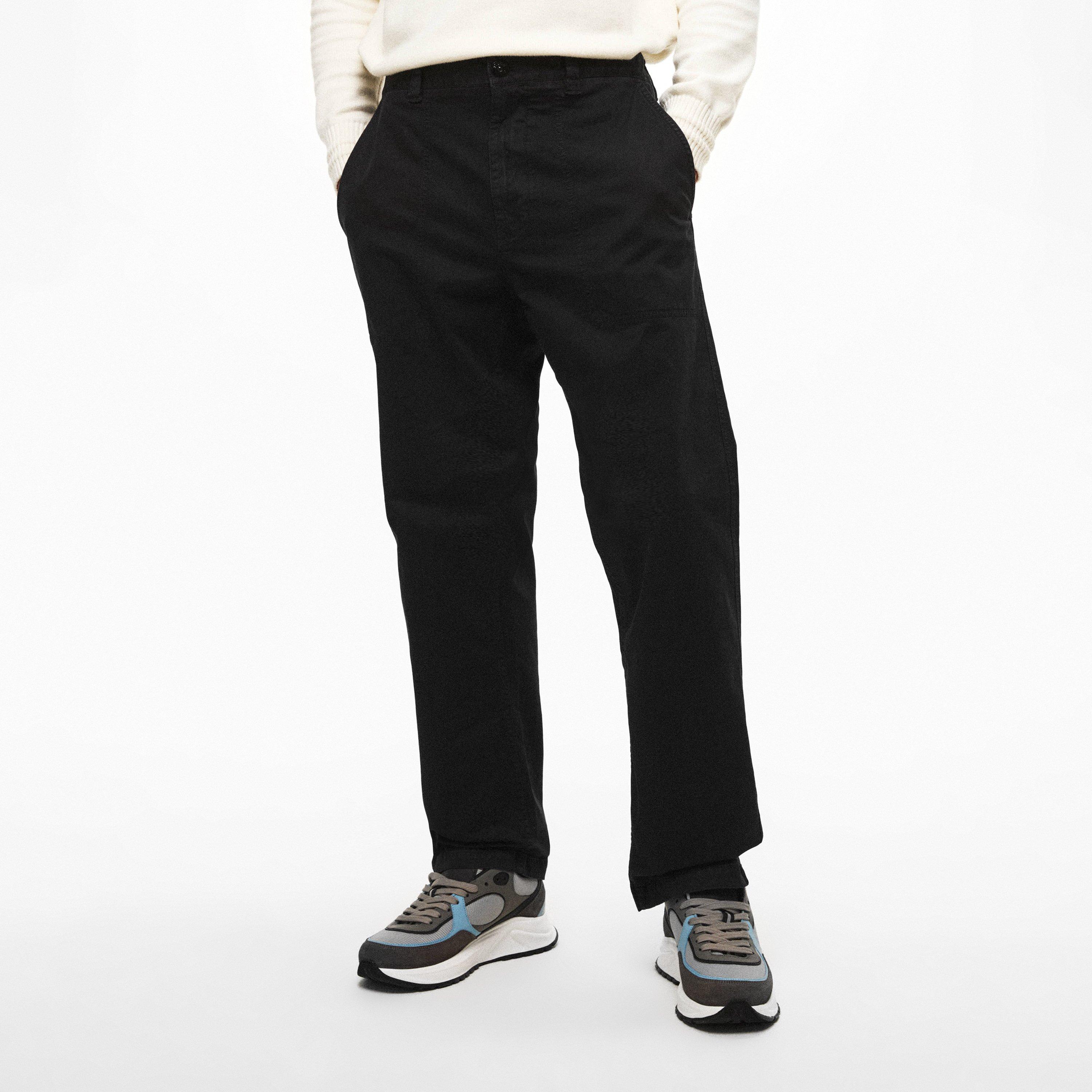 Black V0129 - Stone Island - Stone Patch Chino Sn62 - 3