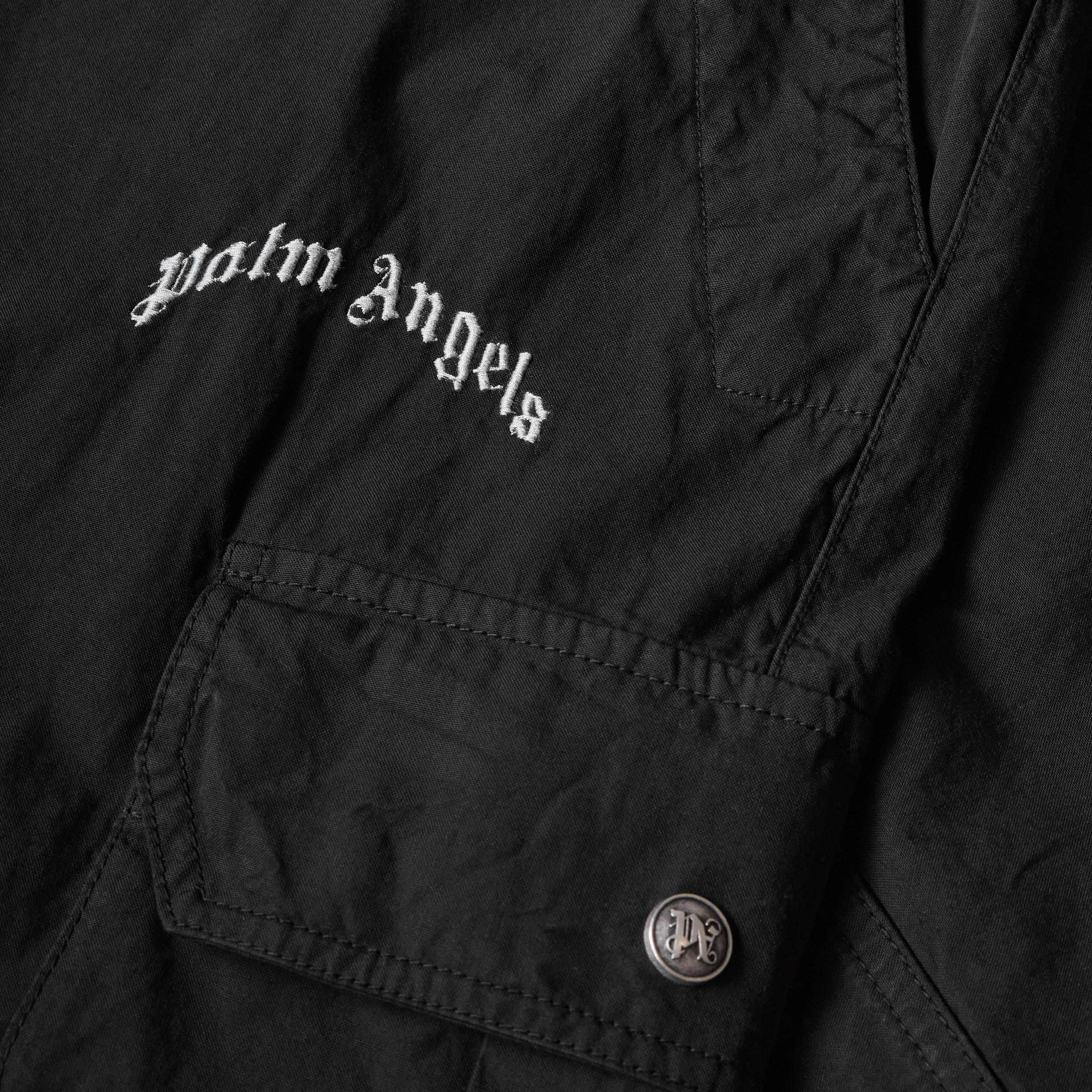 Black - Palm Angels - Men's Cargo Trousers - 3